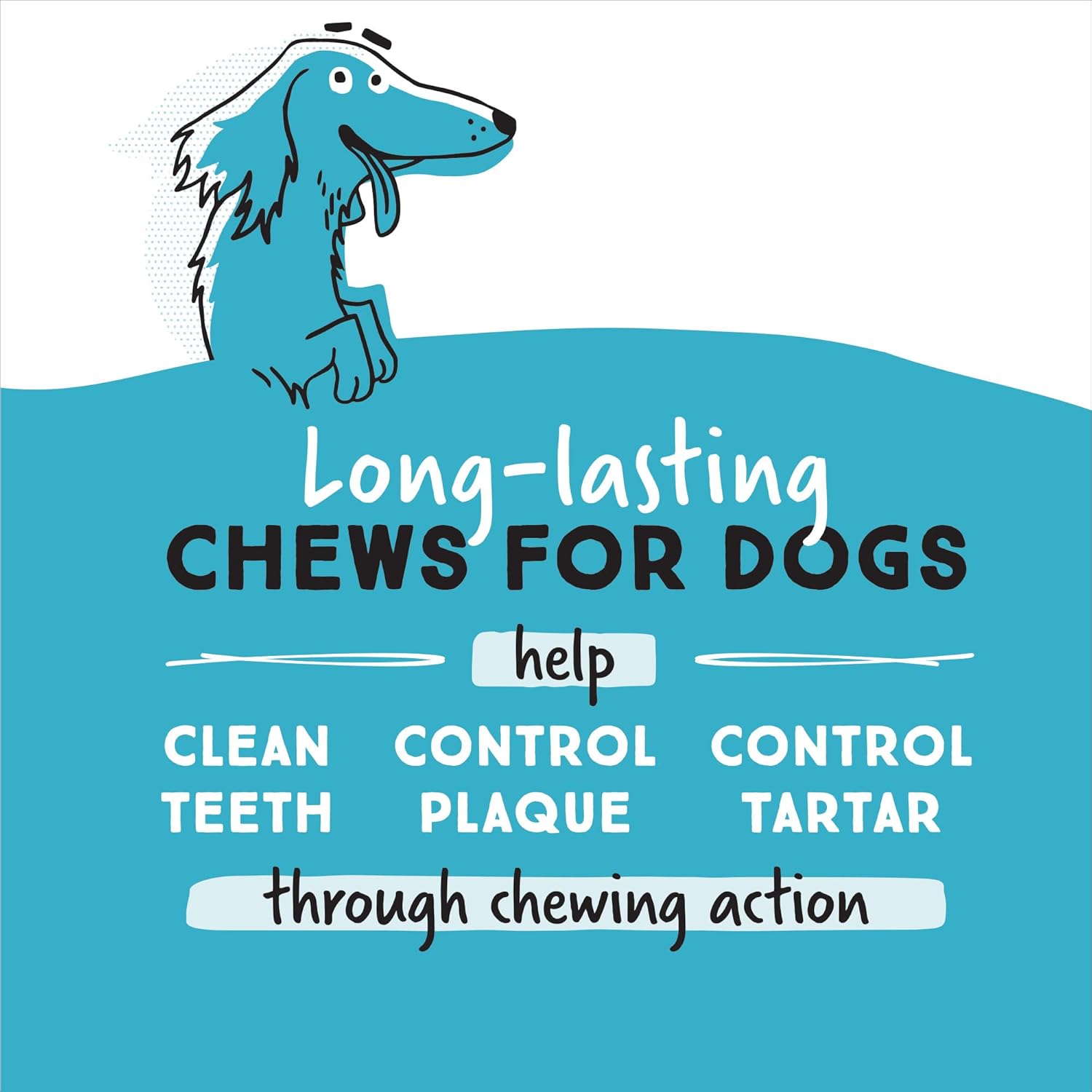 Ultra Chewy bacon and cheese double treat bones for dogs, long-lasting USA-made dog chews with bacon and cheese flavor.