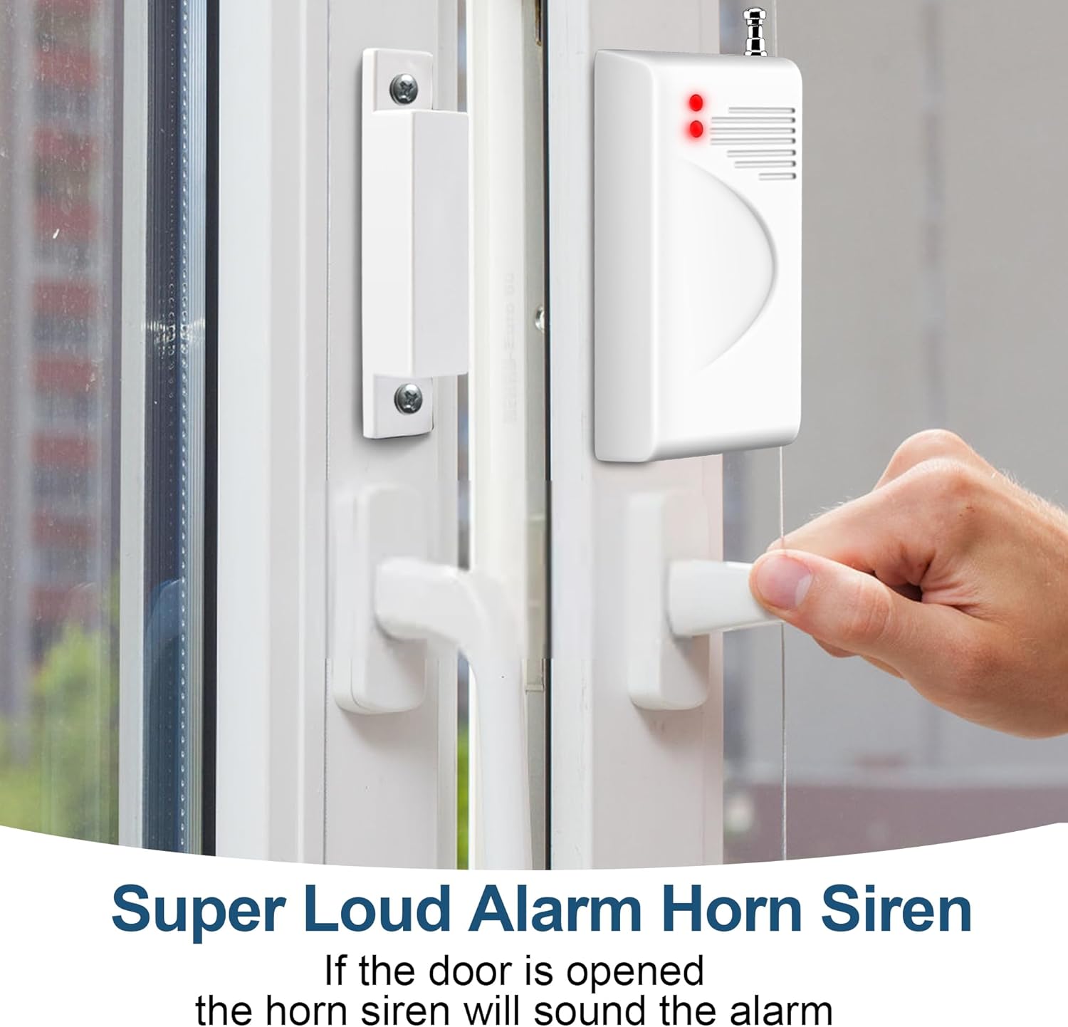 WiFi Alarm Home Security System, Wireless Alarm System with Loud