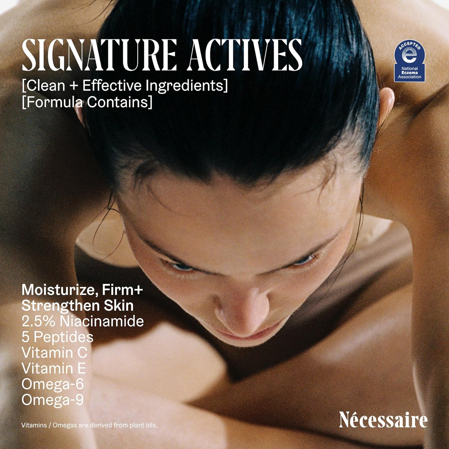 Nécessaire The Body Lotion Fragrance-Free - Multi-Peptide Moisturizer - Firming