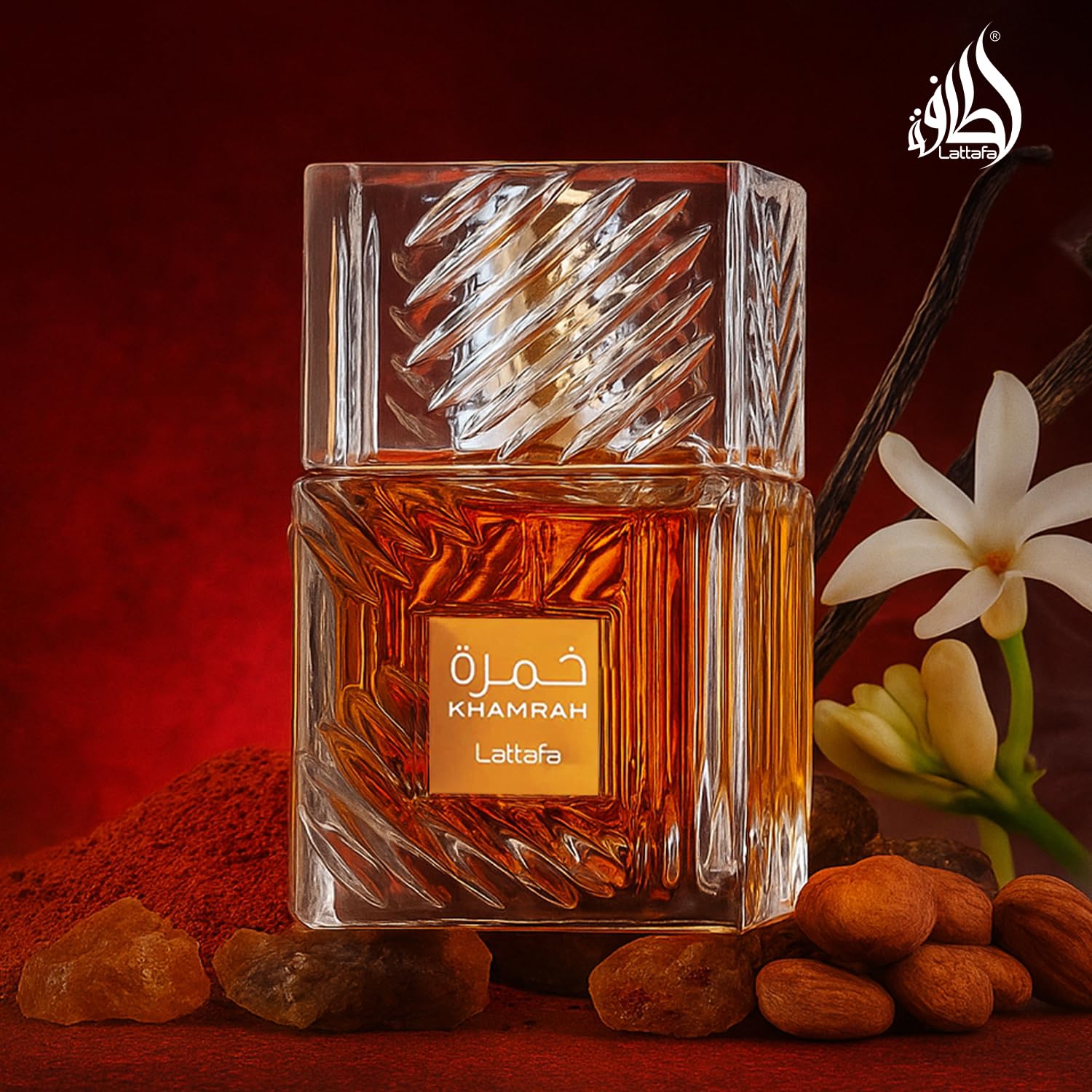 Lattafa Khamrah - Vanilla, Warm Spicy, Amber, Cinnamon - Eau de Parfum Long-Last