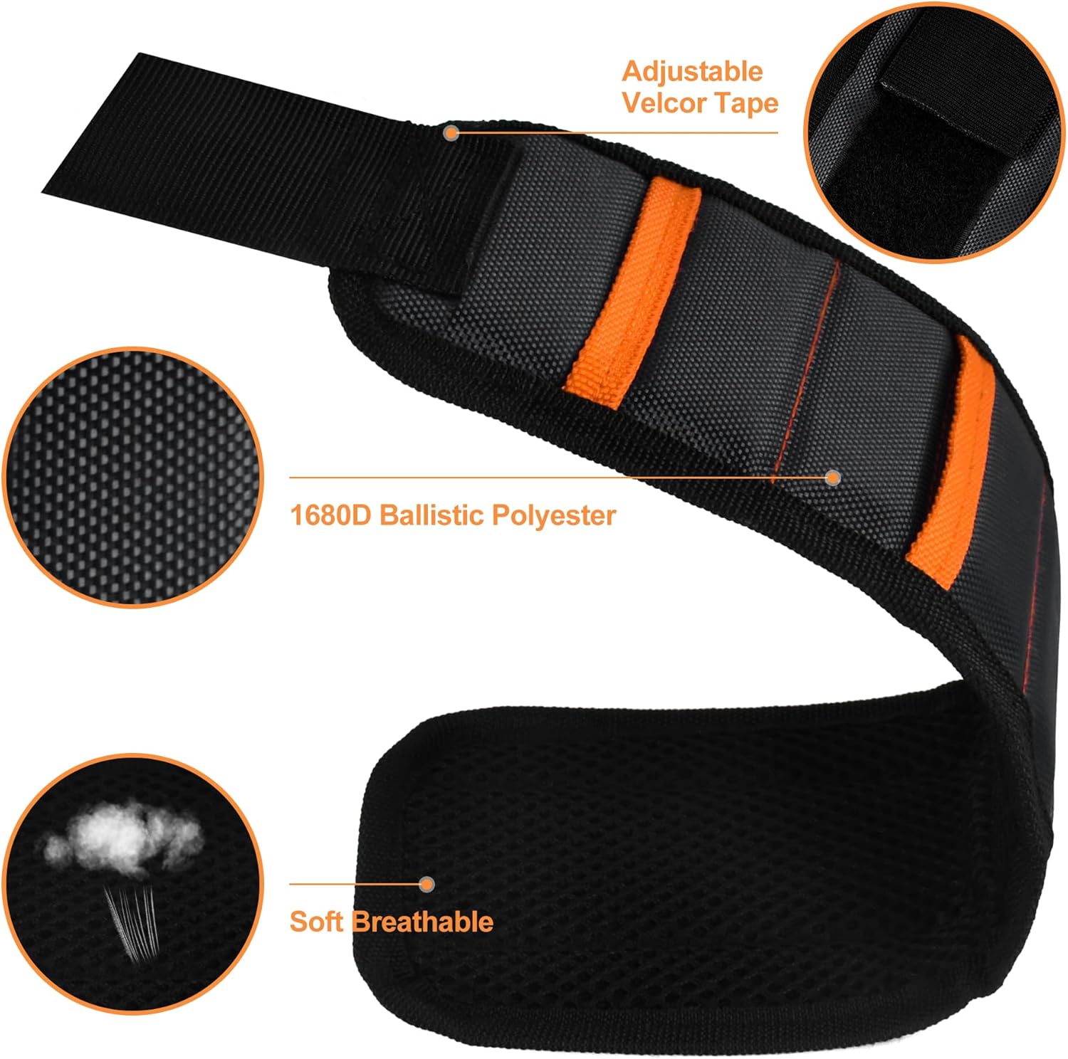 Magnetic Wristband Gifts for Men Dad - Tools for Holding Screws Nail Drill Bits