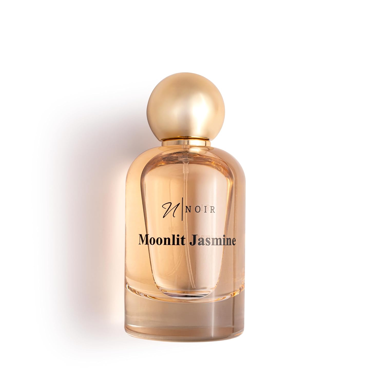 NOIR Moonlit Jasmine Eau de Parfum for women, showcasing the elegant perfume bottle with floral and warm scent notes.
