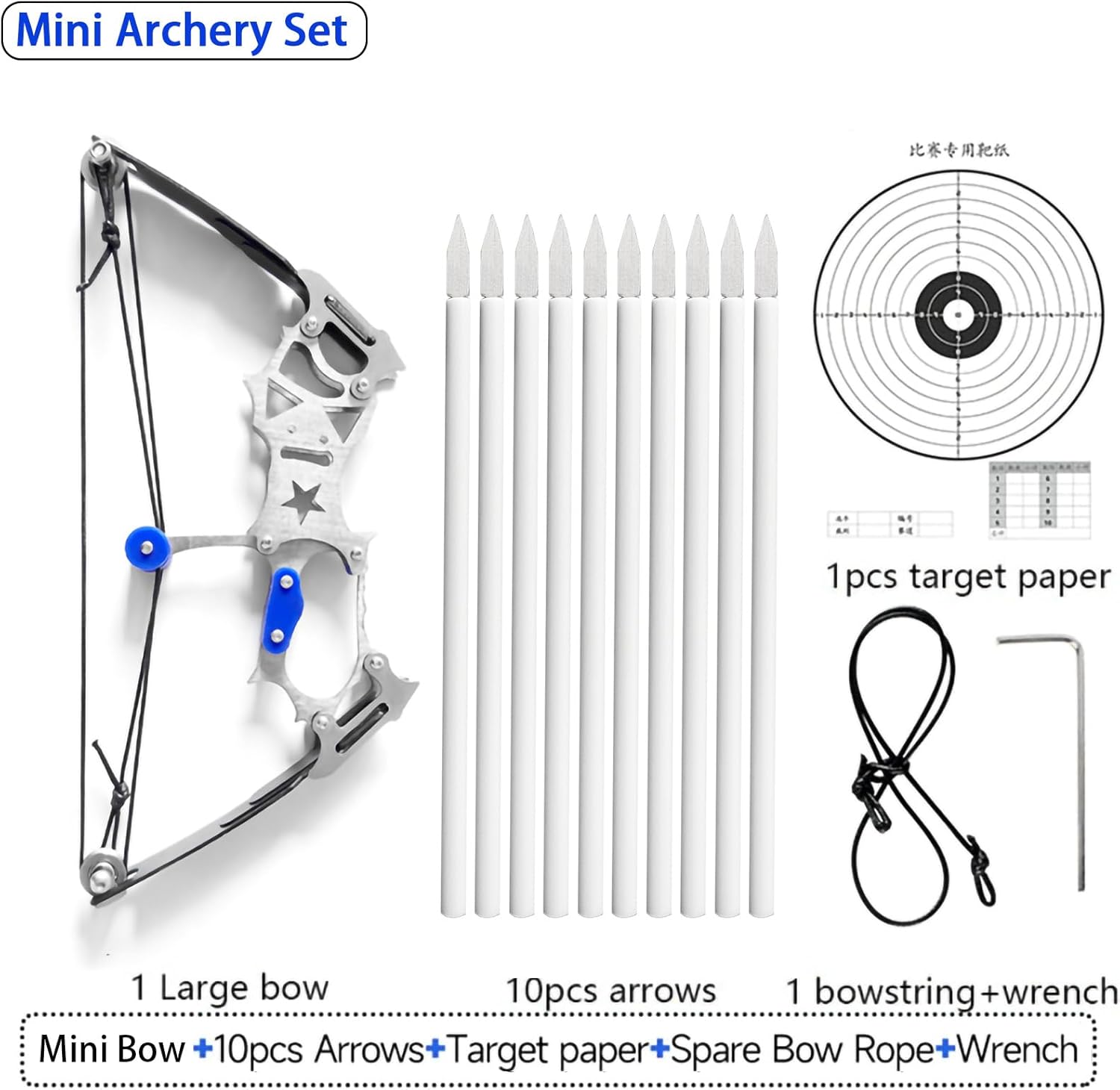 Archery Bow Set Left and Right Hand Compound Bow Hunting Bow Metal