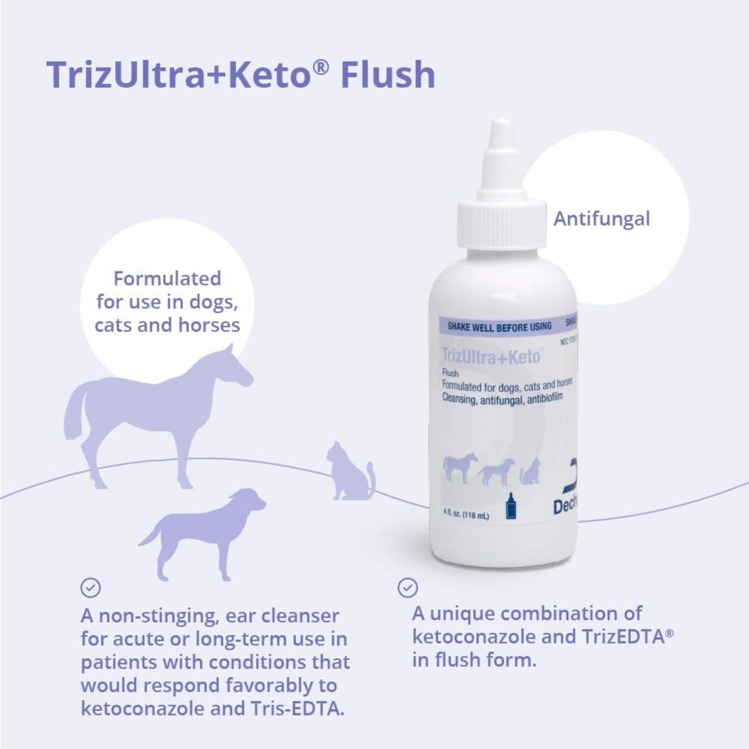 TrizUltra + Keto TrizULTRA+Keto Flush 12 oz liquid supplement bottle with label and cap, designed for detox support.