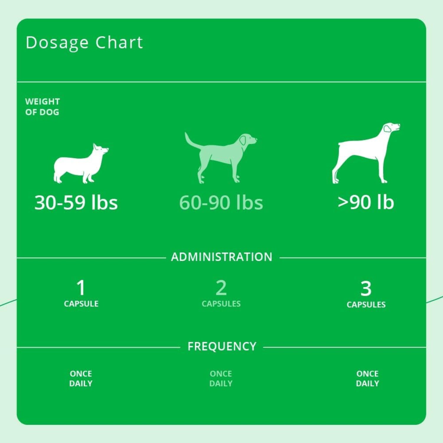 Eicosa3FF SnipCaps Omega 3 Free Fatty Acid Capsules for Dogs, large bottle with 60 capsules, shown in clear plastic container