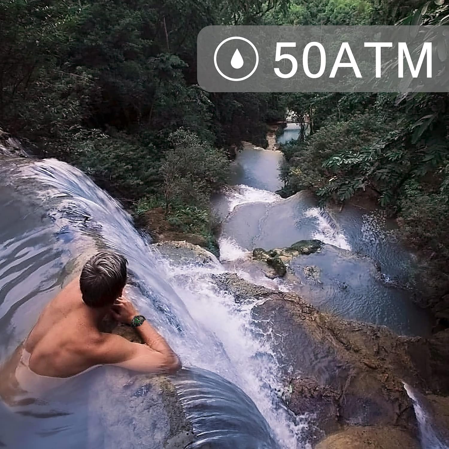 23-in-1 Survival Military Digital Watch, Mens Tactical Multi-Functional