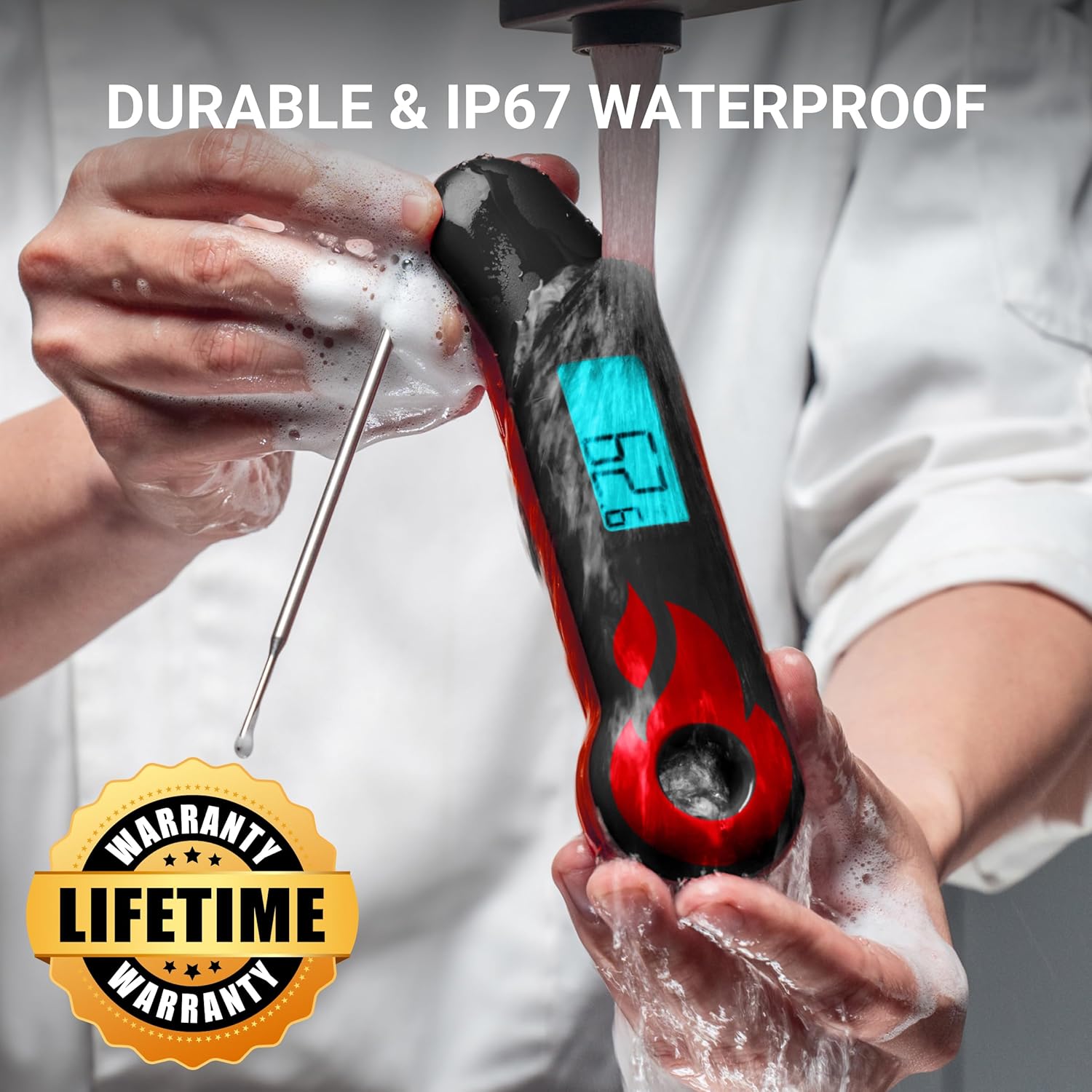 ThermoMaven Professional Meat Thermometer, Instant Read in 0.5 Sec