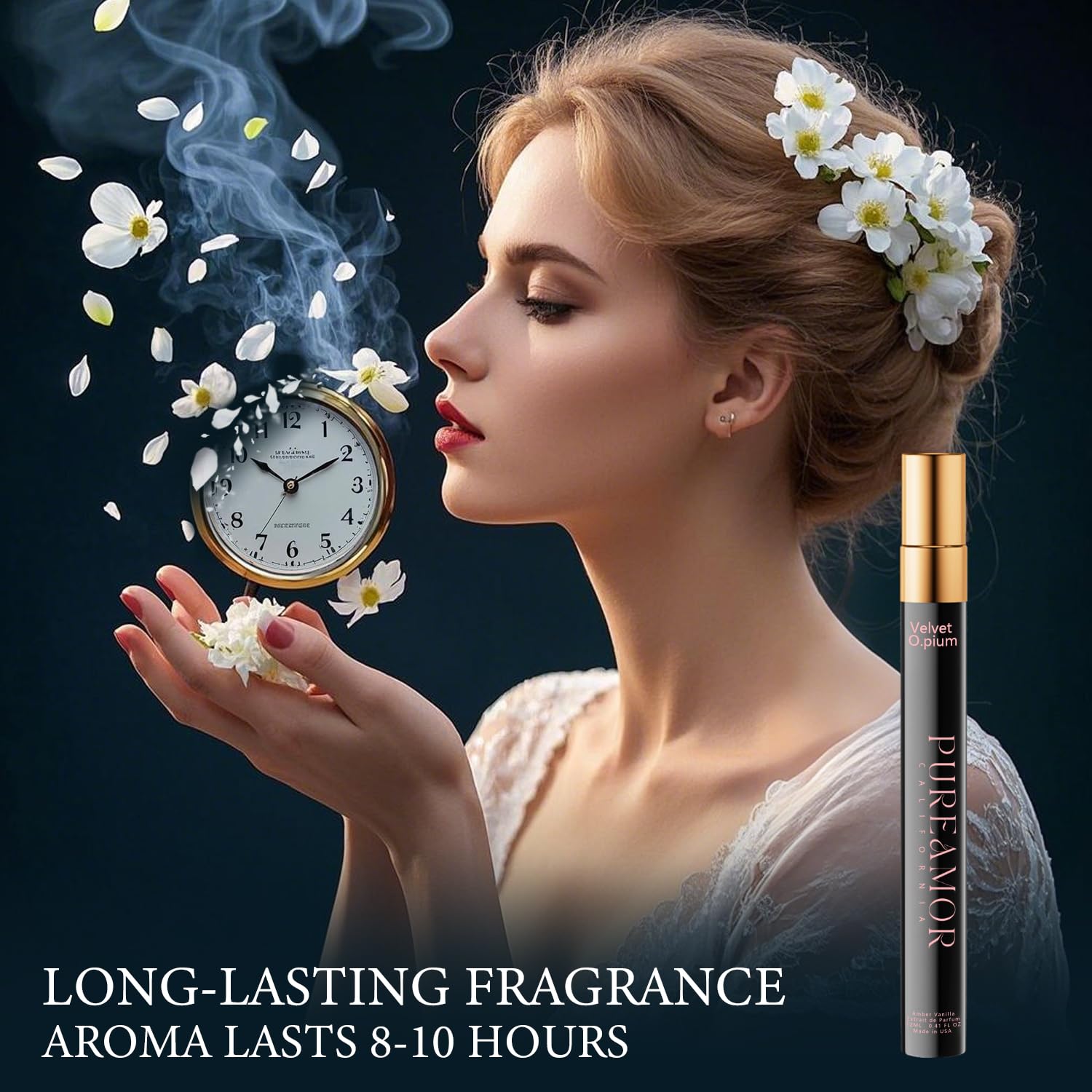 PUREAMOR Pheromones Perfumes for Women, Amber Vanilla Perfume
