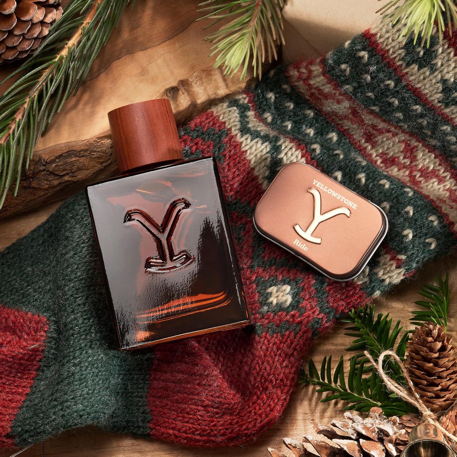 Tru Western Yellowstone Ride Men’s Cologne Gift Set, 3.4 fl oz Eau de Cologne