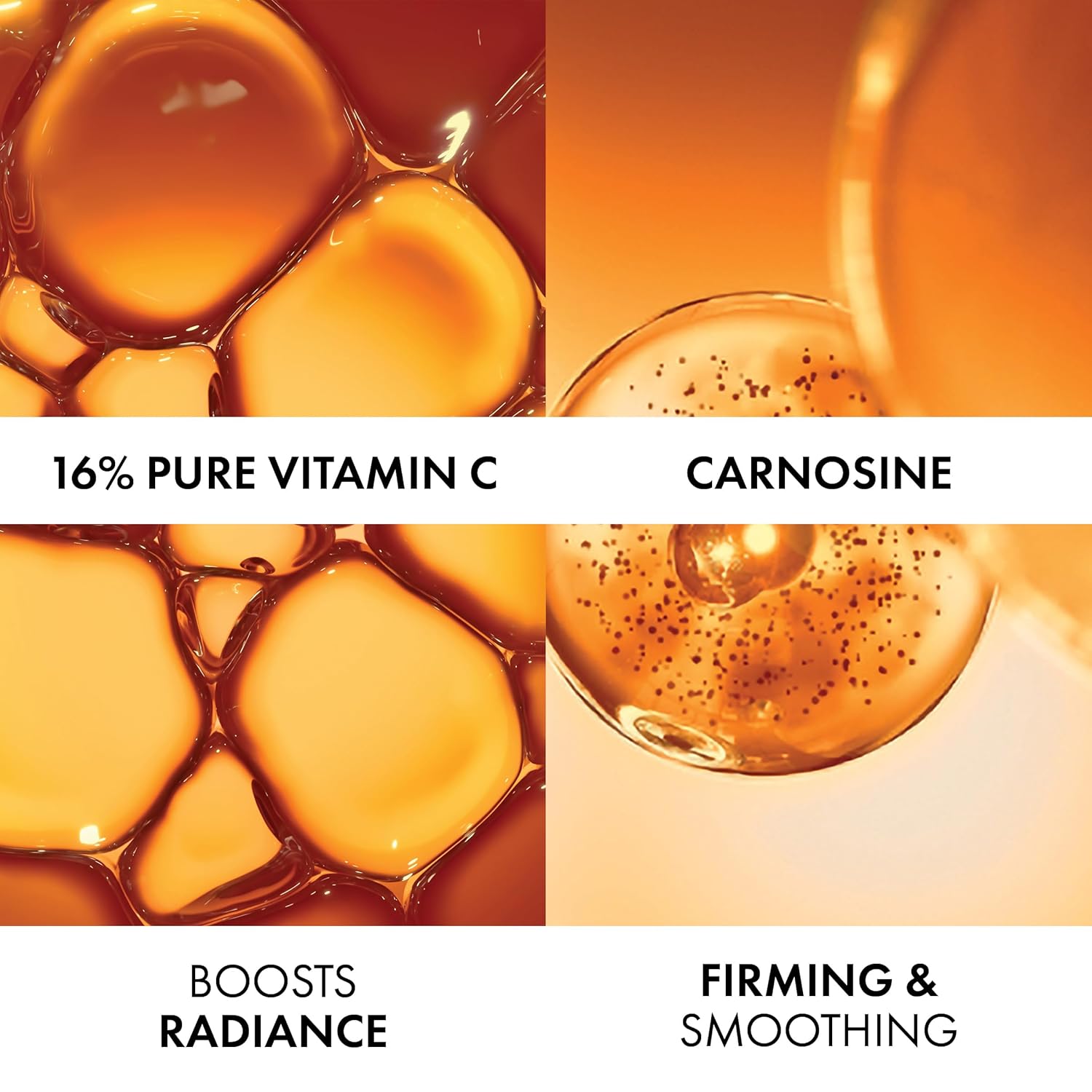 Elefair Vichy LiftActiv Vitamin C Serum for face with brightening pure vitamin C, featuring a sleek bottle and dropper applicator.