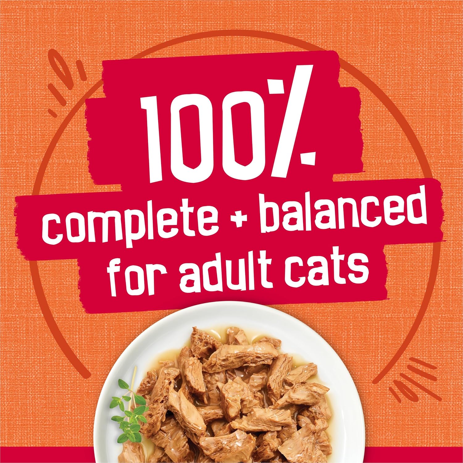 Canned Friskies Prime Filets chicken and tuna dinner in gravy for cats, with tender fish fillets in savory wet cat food.