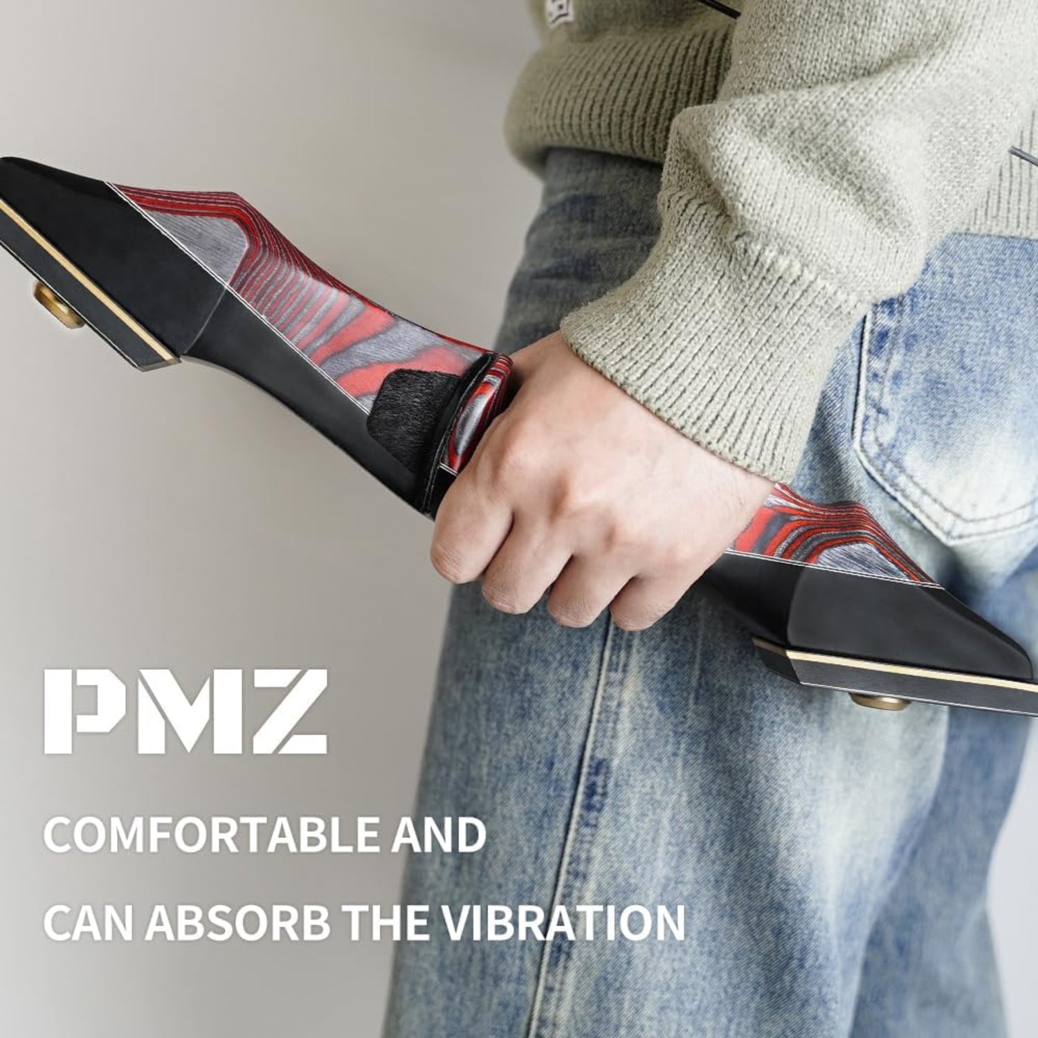 PMZ recurve bow and arrow set with wooden takedown bow, for outdoor hunting and practice, 60-inch, right-handed, 20-60 lbs.