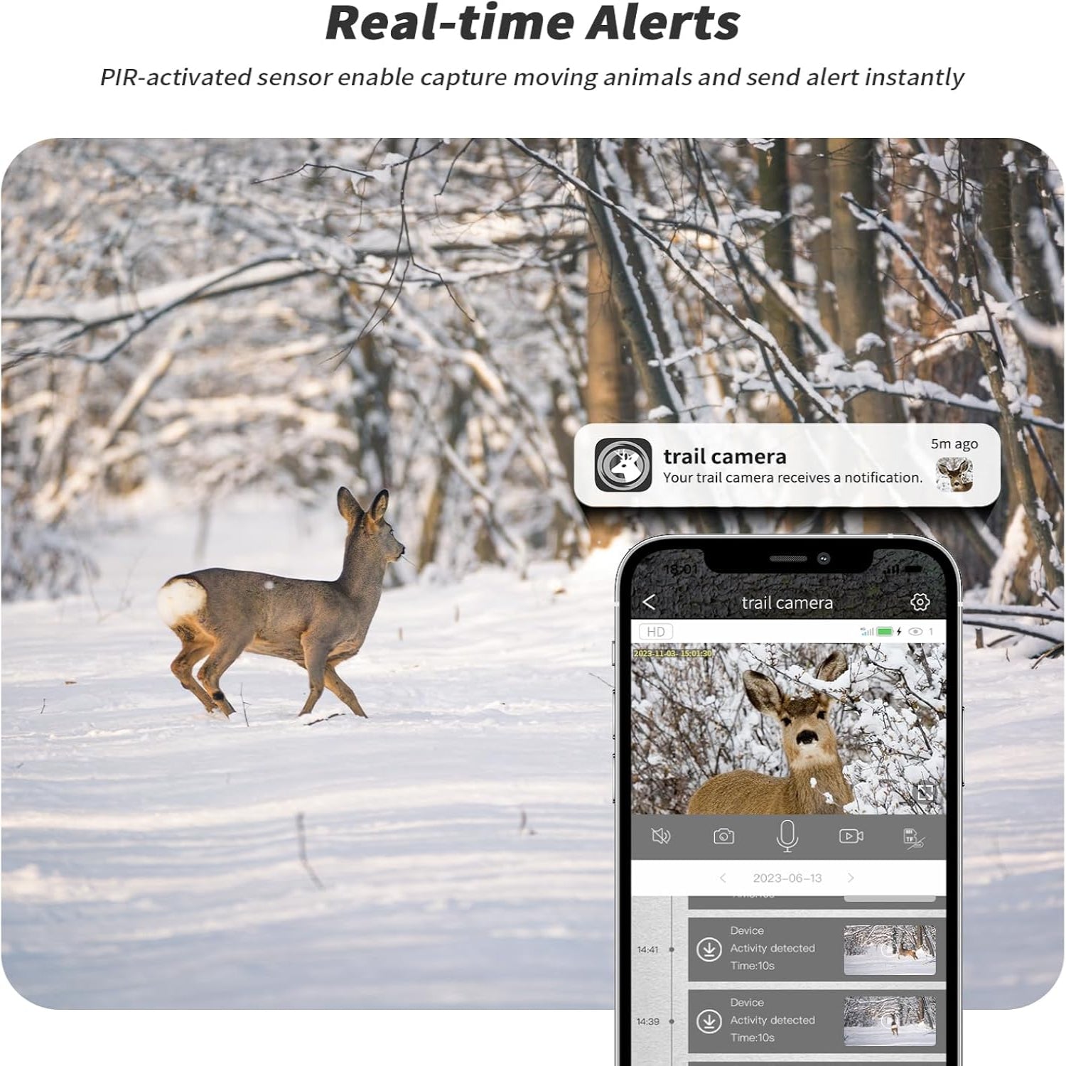 SEHMUA 4G LTE Cellular Trail Cameras 3rd Gen with Live Streaming, Game Camera Built-in SIM