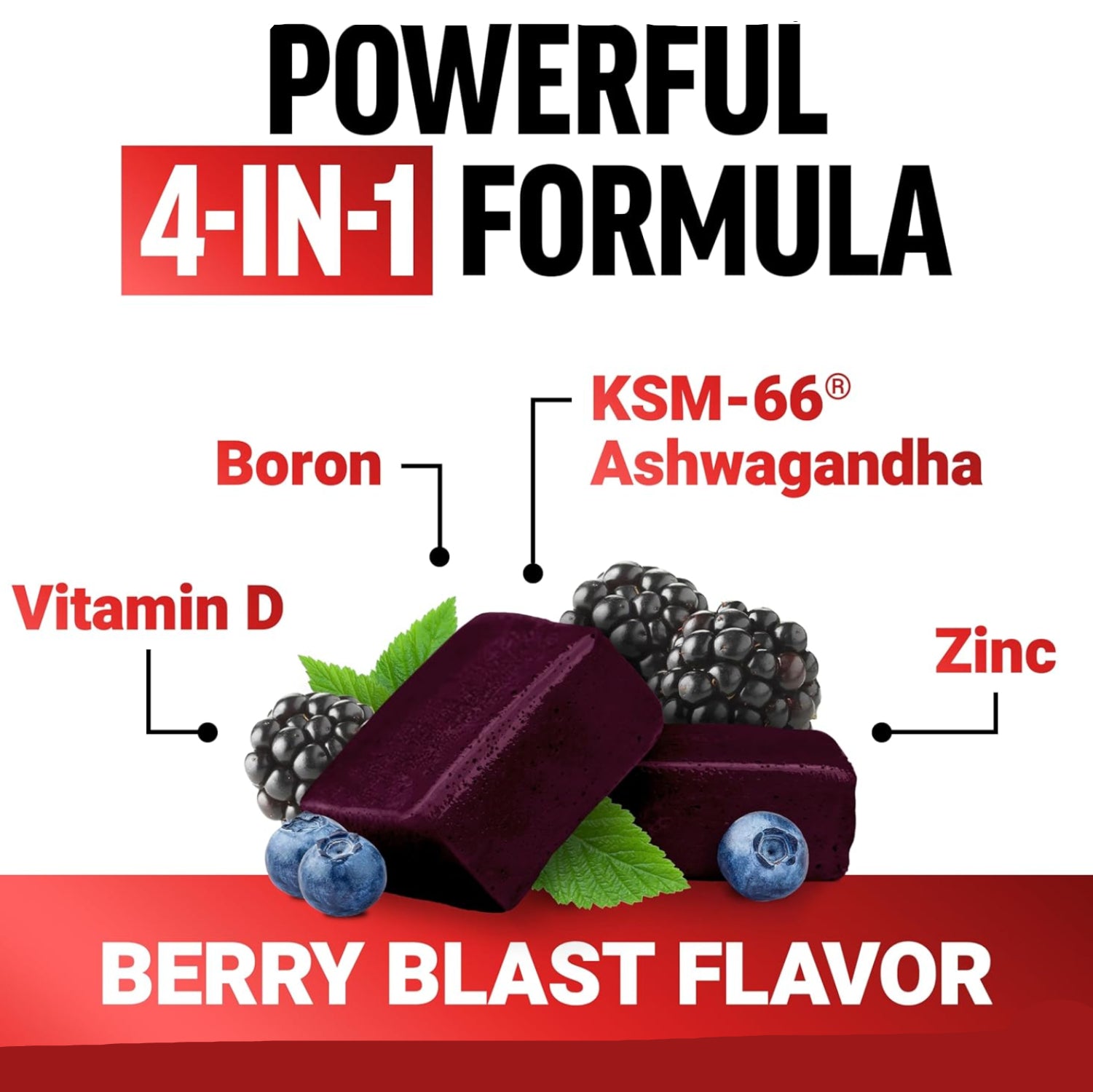 Force Factor Test X180 testosterone support supplement bottle with KSM-66, designed for men's hormonal health.