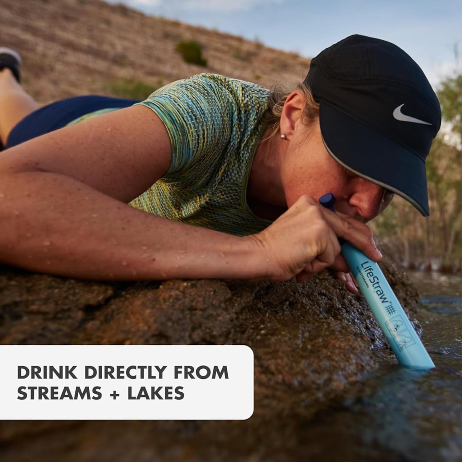 LifeStraw Personal Water Purifier for Hiking, Camping, Travel, and Emergency Preparedness