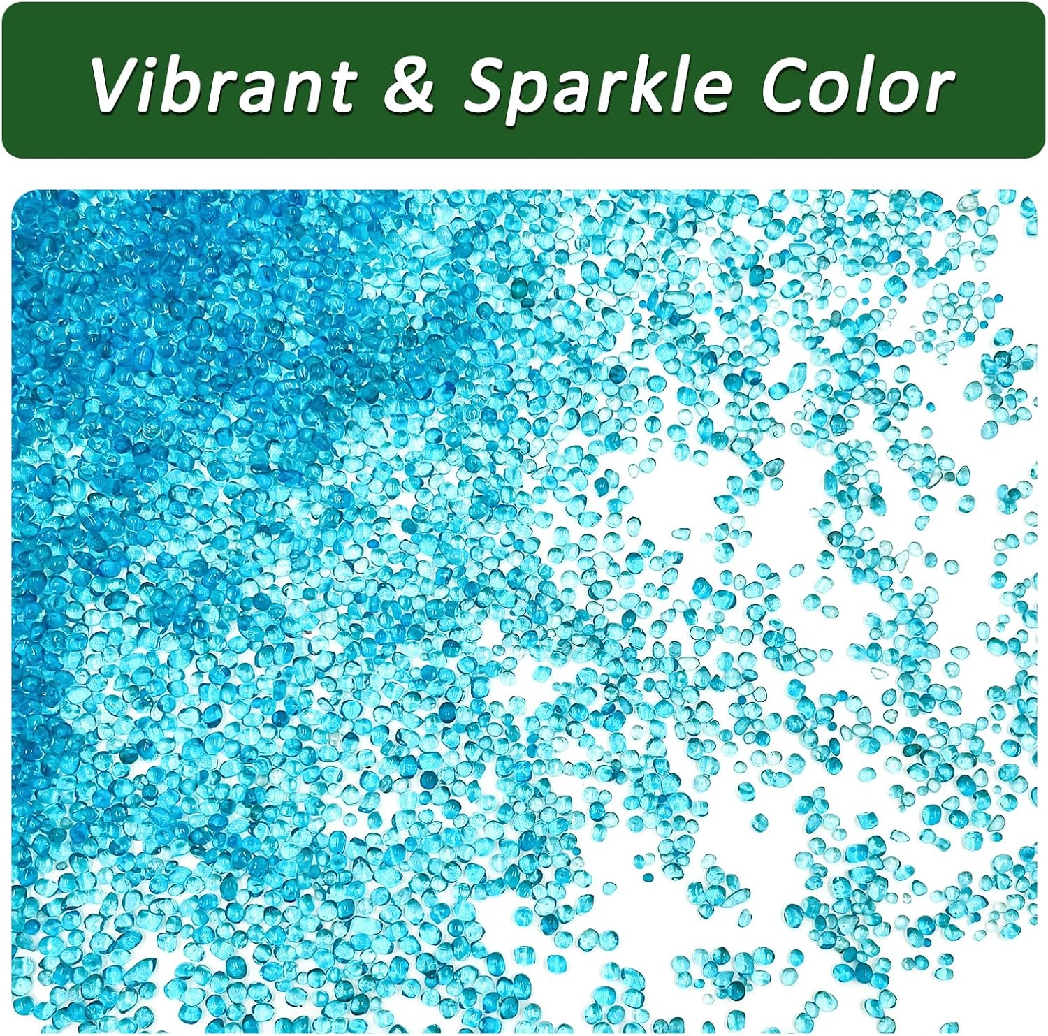 BXI 2.2 Lbs Small Aquarium Substrate Gravel Sand, Polished Smooth