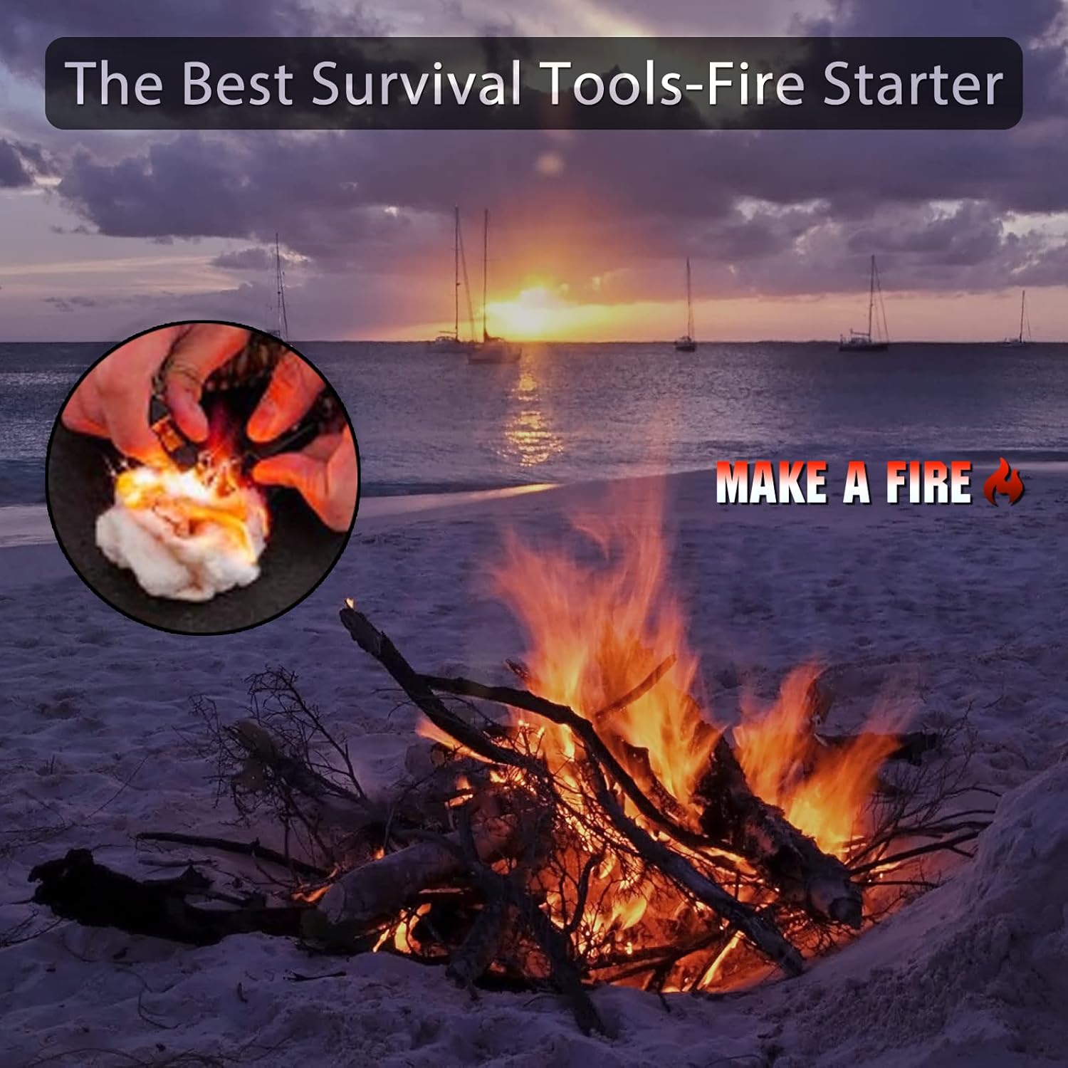 23-in-1 Survival Military Digital Watch, Mens Tactical Multi-Functional