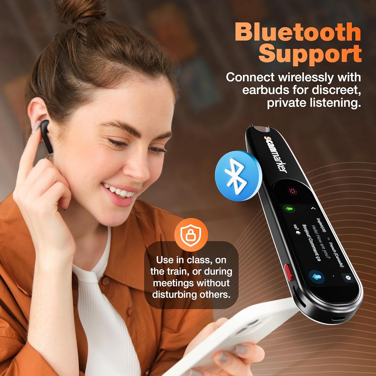 Scanmarker Pal - Translation Pen & Reading Pen for Language Learners, Dyslexia