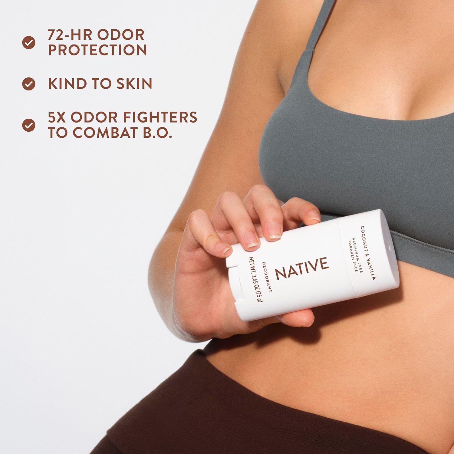 Native Deodorant Contains Naturally Derived Ingredients, 72 Hour Odor Control