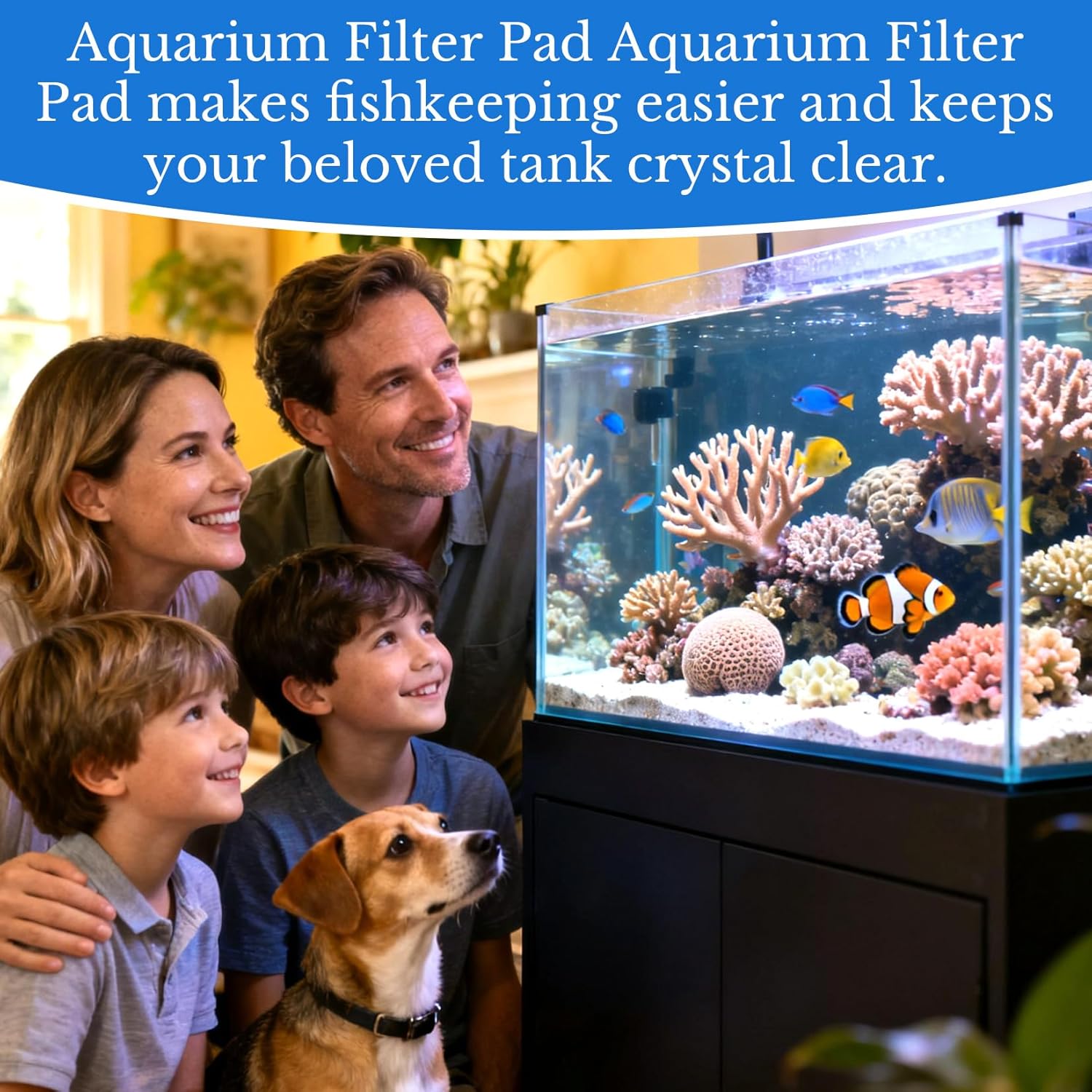 MAQIHAN Aquarium Filter Pad - Aquarium Filter Media,39.4 x 11.8in
