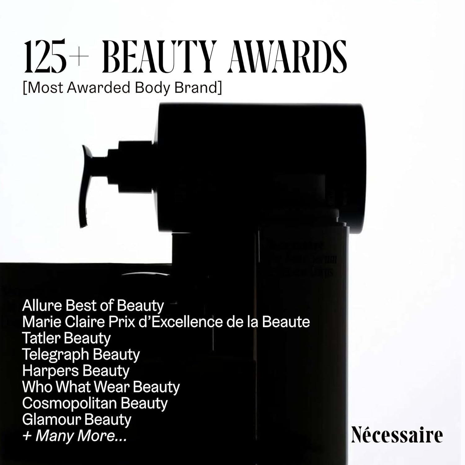 Nécessaire The Body Lotion Fragrance-Free - Multi-Peptide Moisturizer - Firming