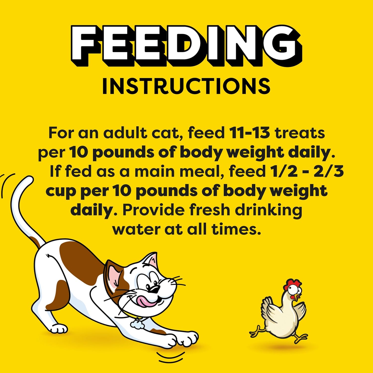 Temptations Cat Treats tub with crunchy and soft chicken-flavored treats for cats, 30 oz. container with treats spilling out.