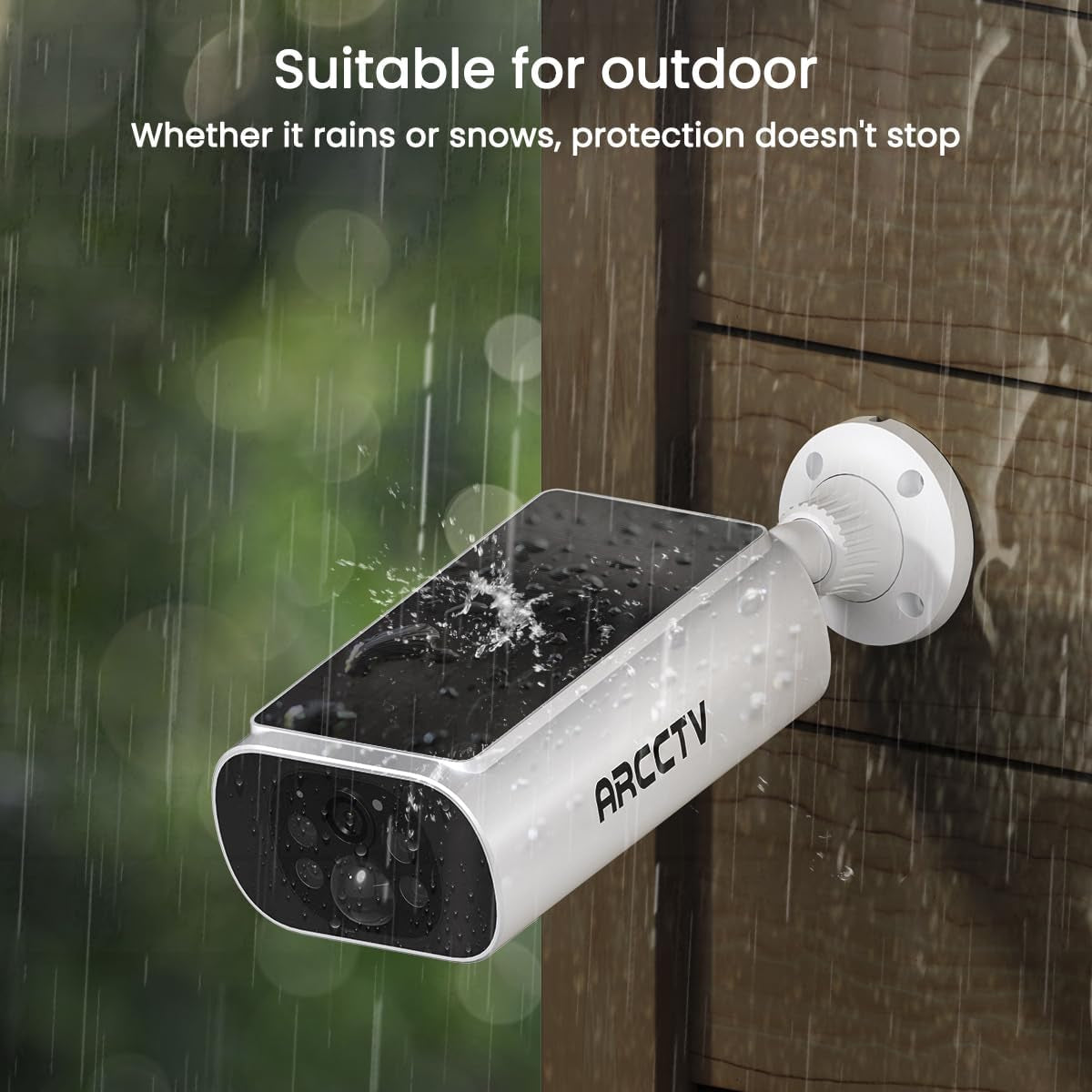 Solar Security Cameras Wireless Outdoor, 4 Cam-Kit, 4MP Solar Security Camera