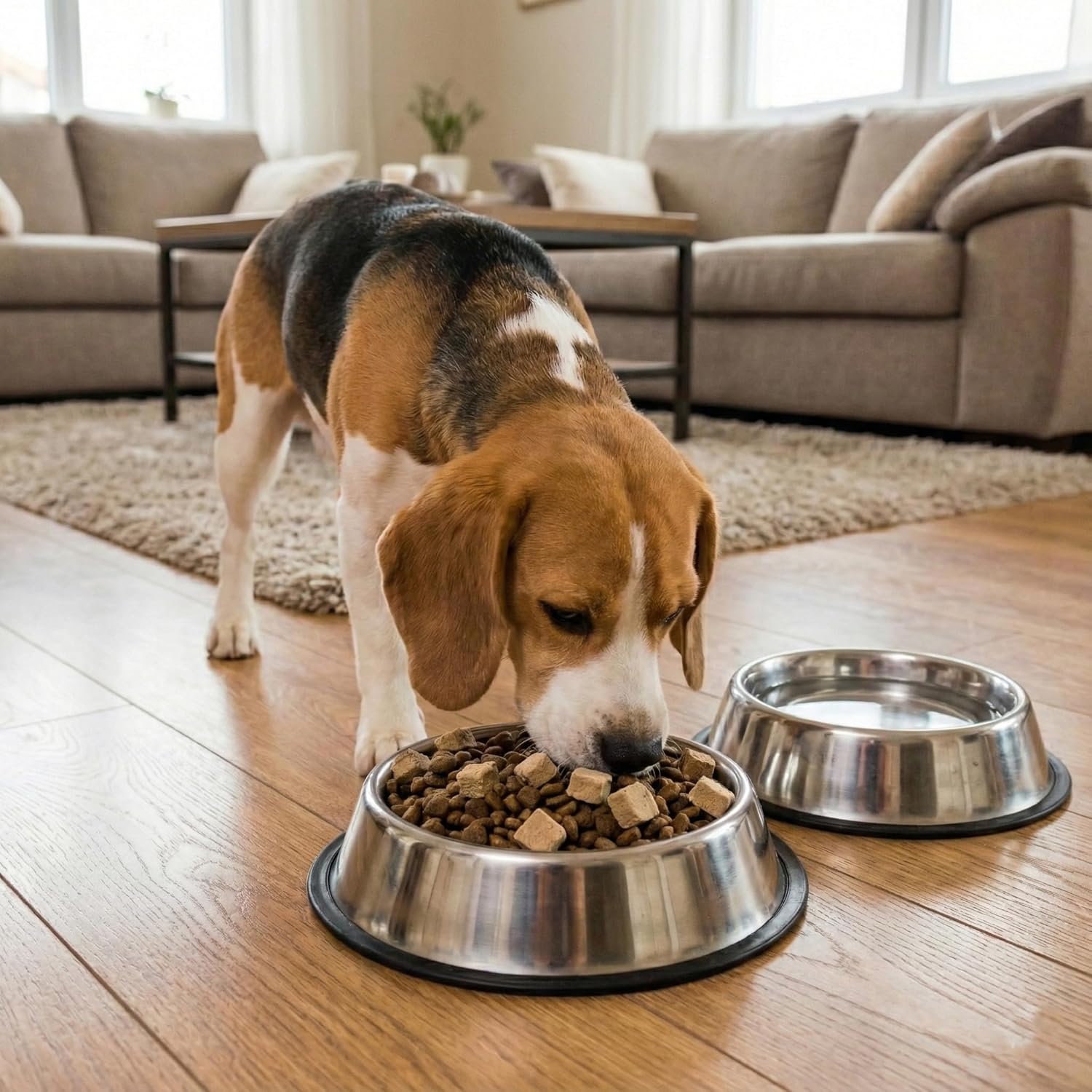 Fieldcrest Farms freeze-dried beef liver dog food topper or treat, 100% single ingredient beef liver shown in the image.