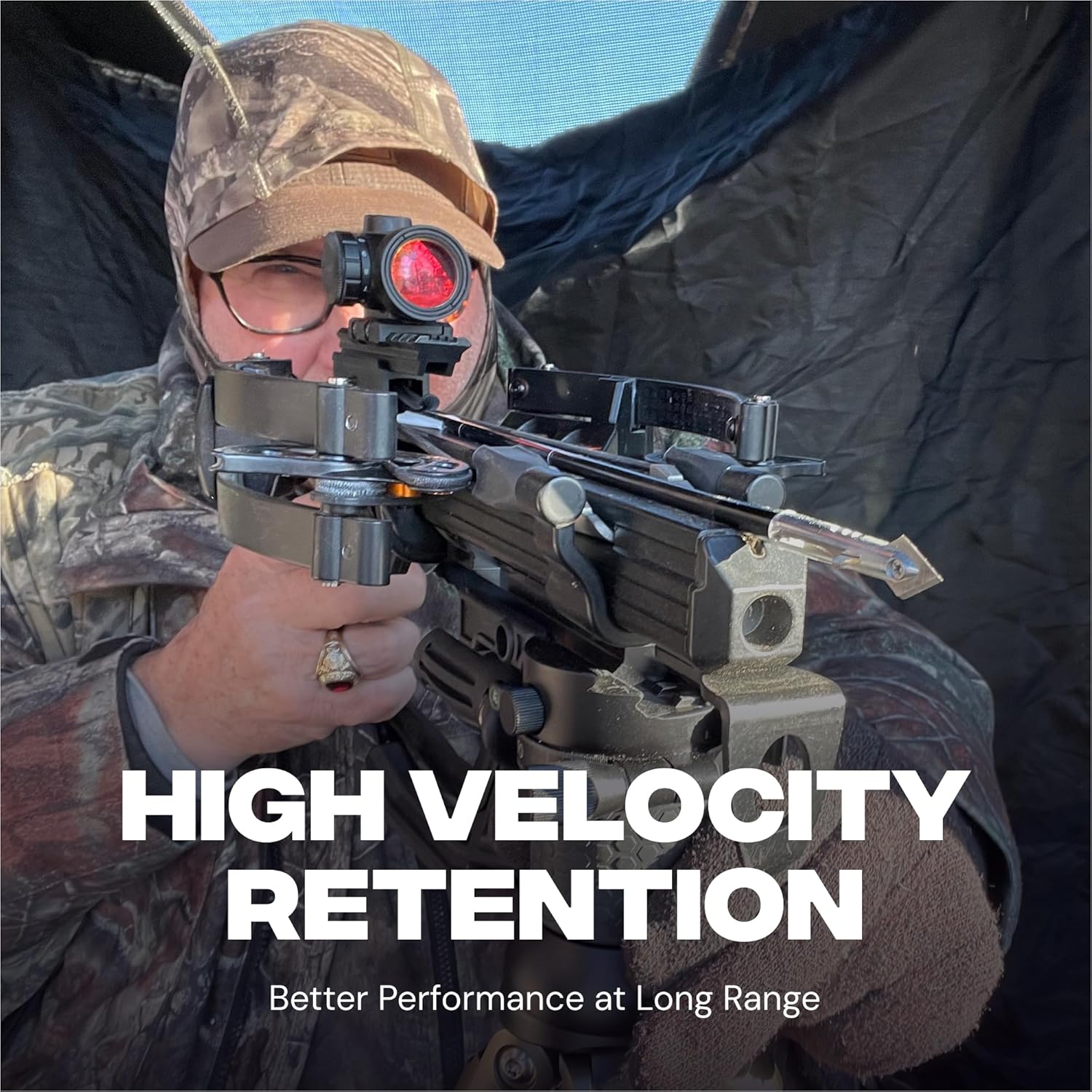 BALLISTA Sting Micro-Diameter Crossbow Bolts Carbon Arrows with Field