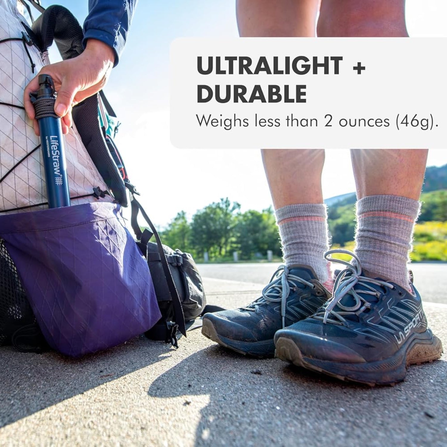 LifeStraw Personal Water Purifier for Hiking, Camping, Travel, and Emergency Preparedness