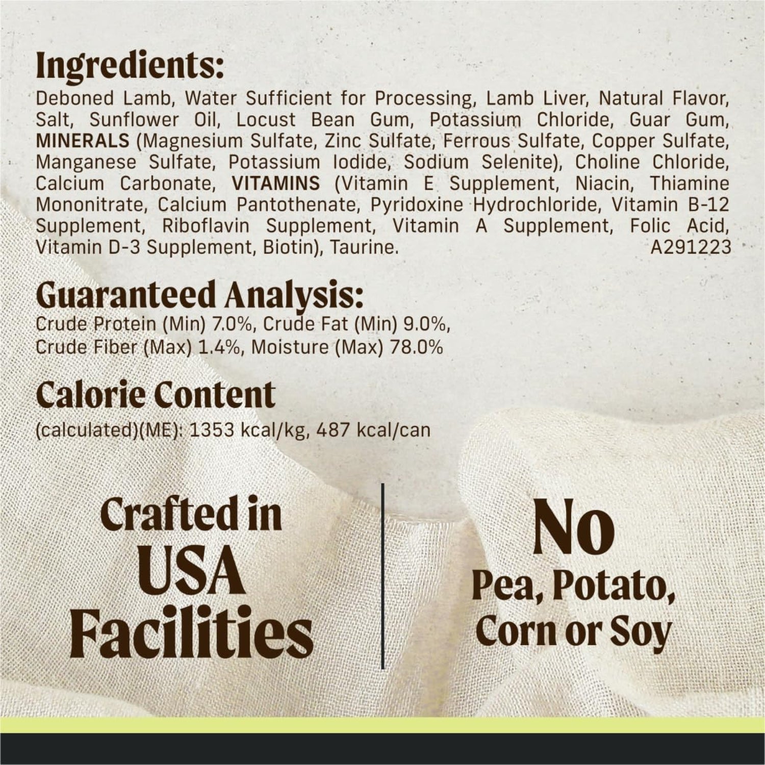 Merrick Limited Ingredient Diet premium grain-free wet dog food in a can, showcasing the moist, nutrient-rich dog food product.
