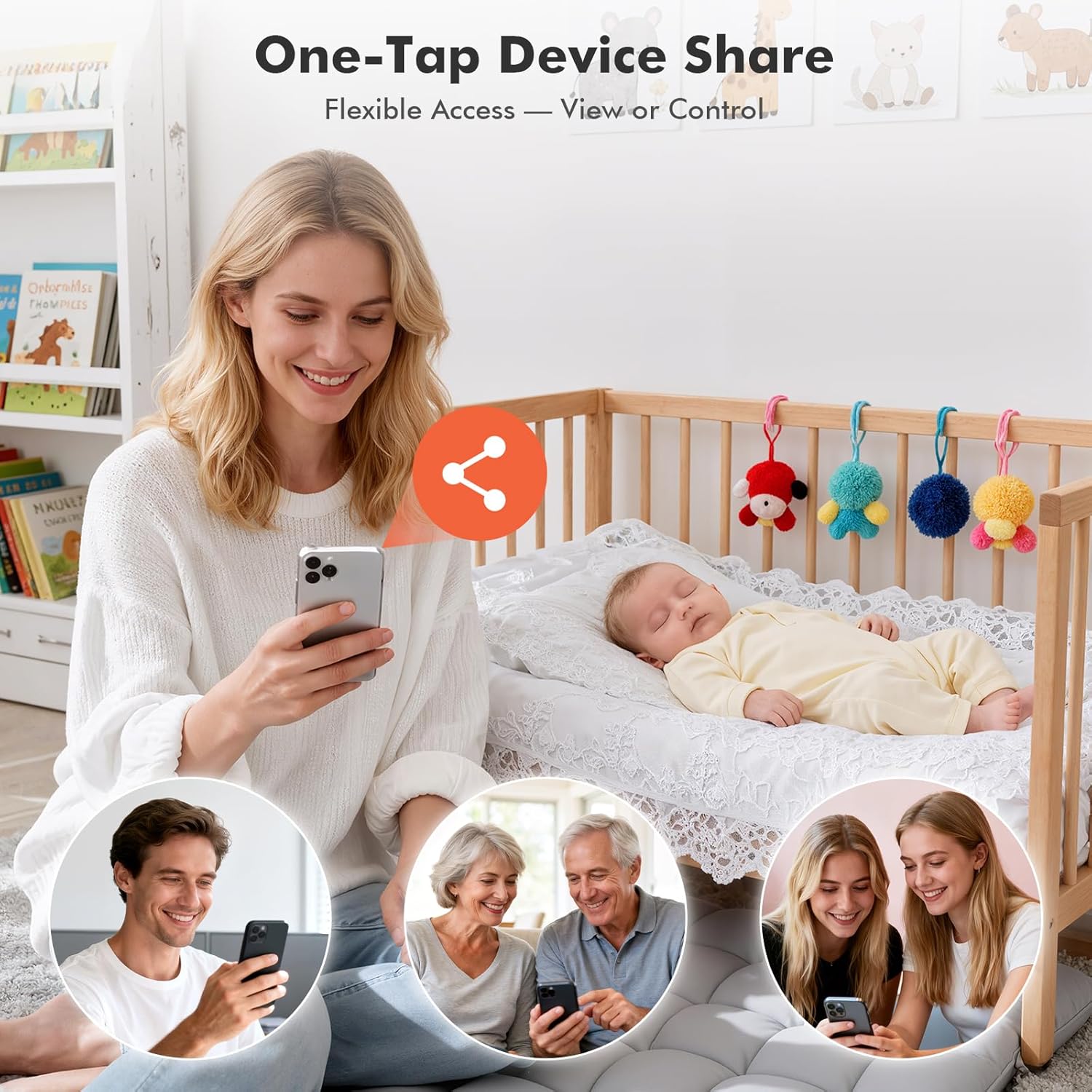 Dzees Outdoor Camera Wireless, 2K Battery Powered WiFi Surveillance Camera