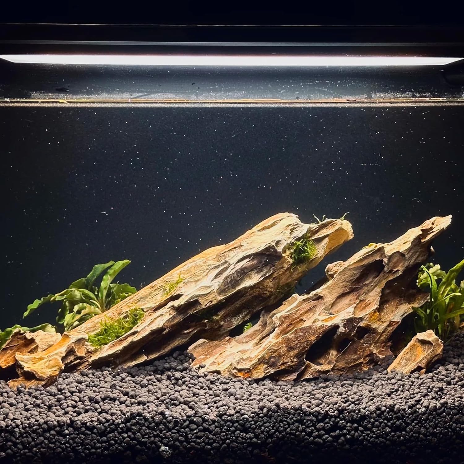 Natural Dragon Stone aquarium rocks by ChaoLeHo, showcasing textured hardscape stones for fish tanks and aquatic setups.