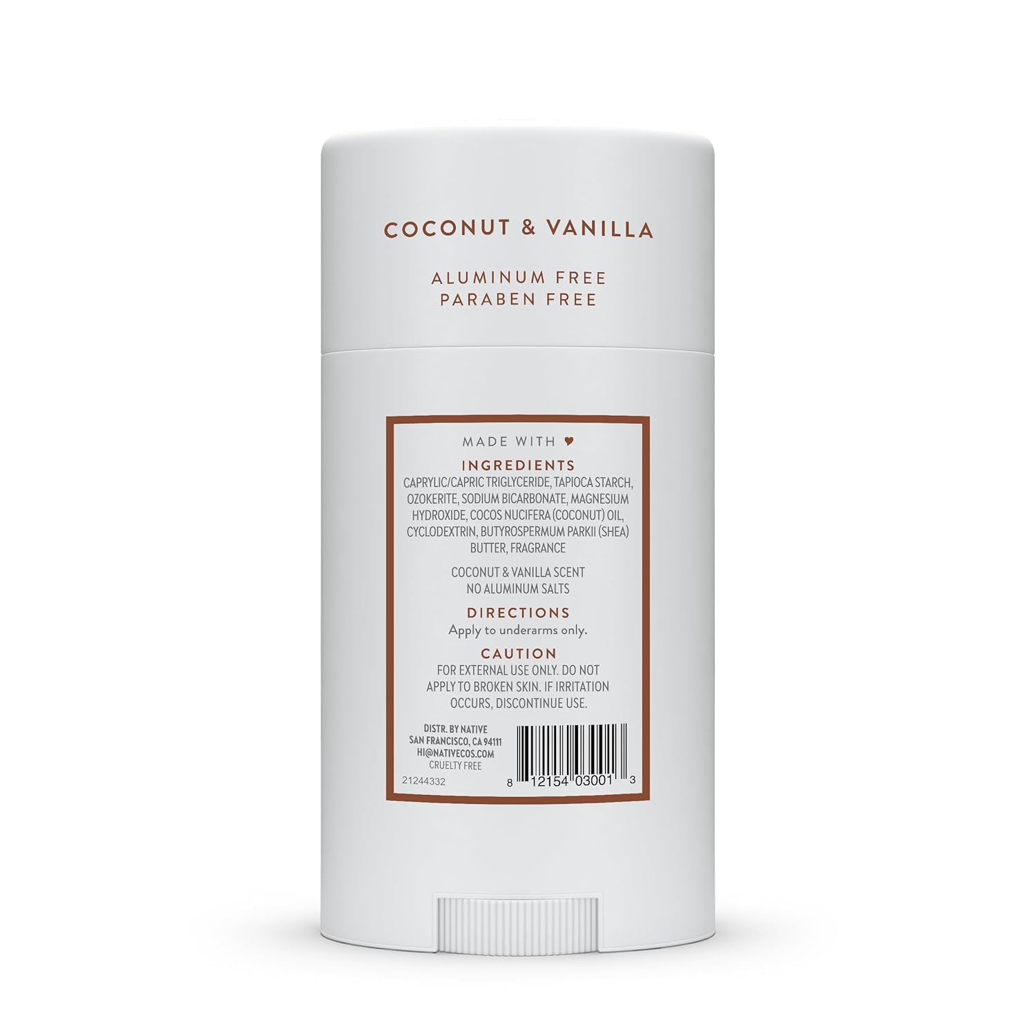 Native Deodorant Contains Naturally Derived Ingredients, 72 Hour Odor Control