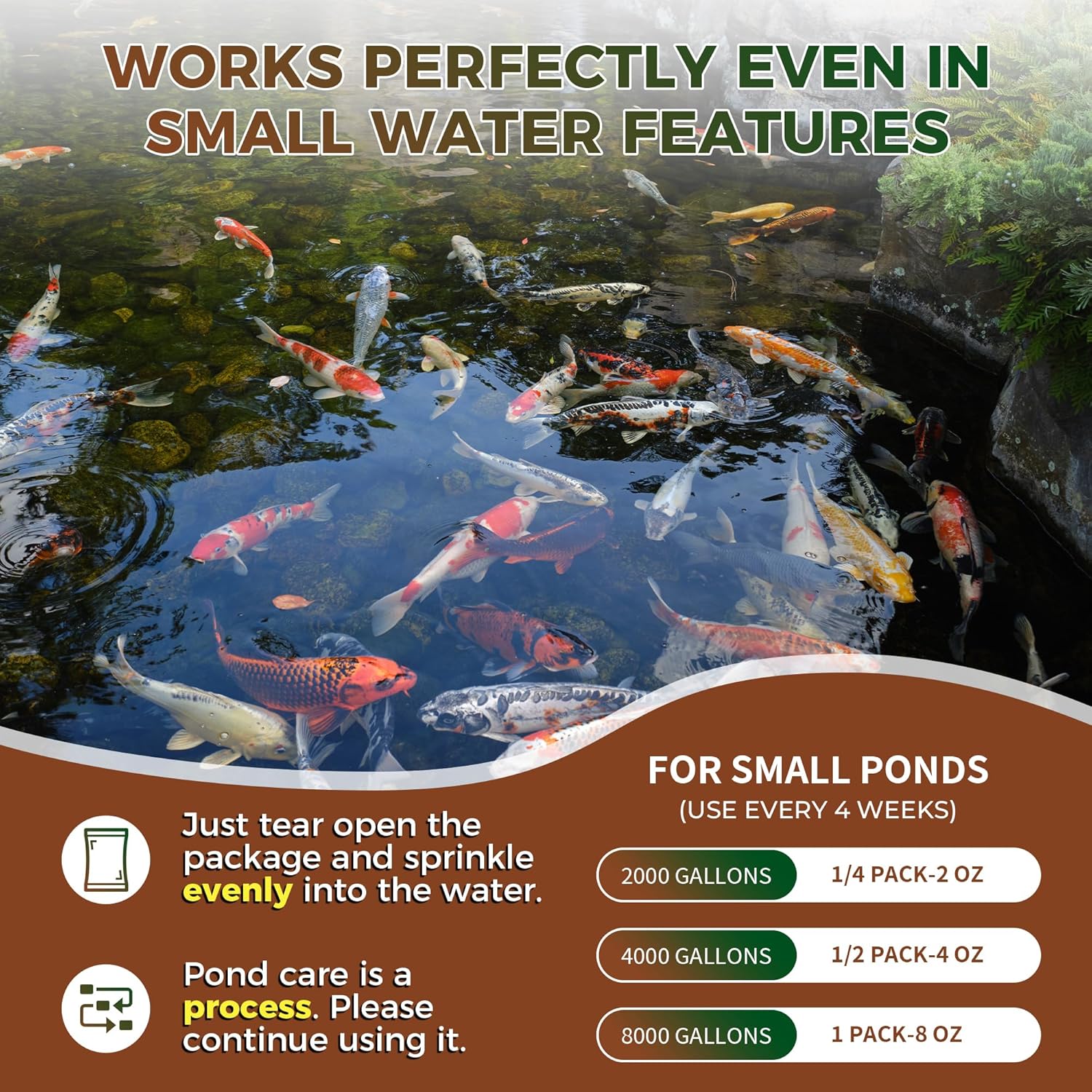 Dr.Raifya’s Muck Reducer Pellets 6 LB - Natural Pond Sludge Solution