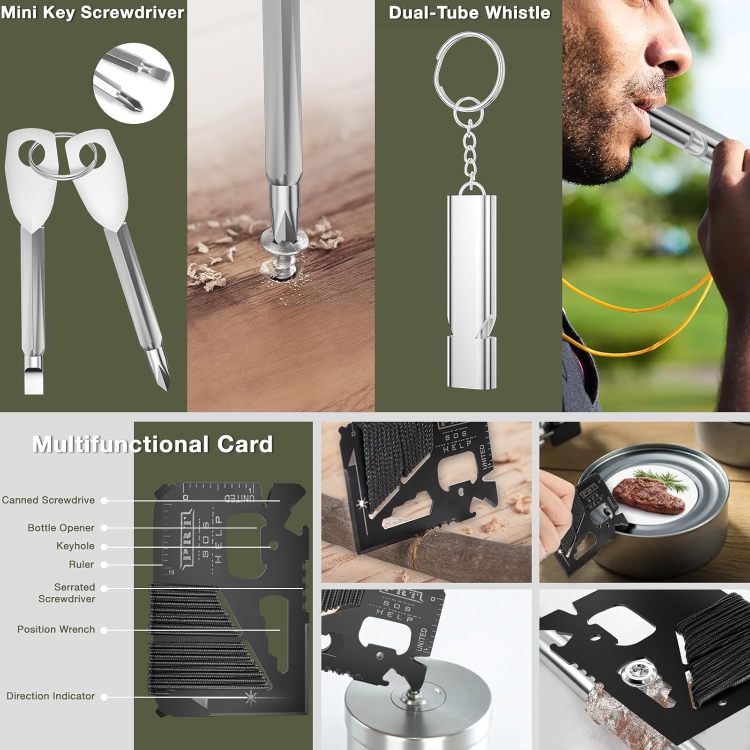 Survival Kits, Hiking and Camping Essentials, Emergency Survival Gear