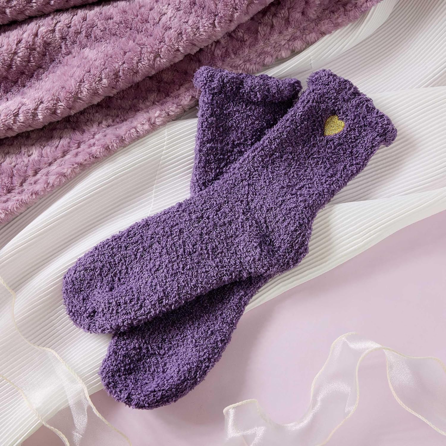 Birthday Gifts for Women, Self Care Get Well Soon Gifts, Lavender Relaxing Spa Gift Basket Care