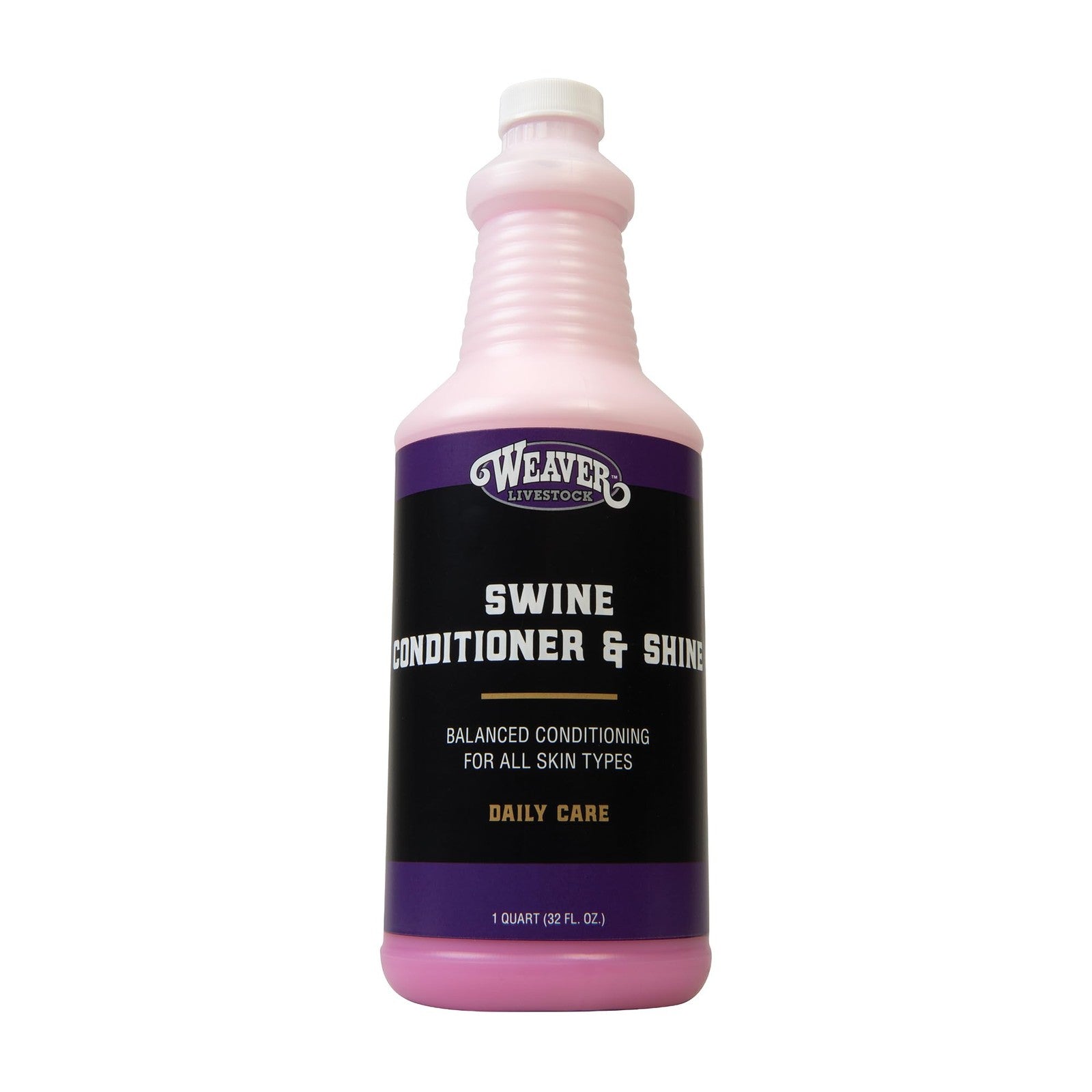 Weaver Leather Livestock Swine Conditioner and Shine 32 fl oz bottle for healthy skin and hair
