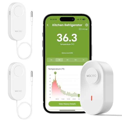 WiFi Thermometer Freezer Alarm Email Alert App Notification