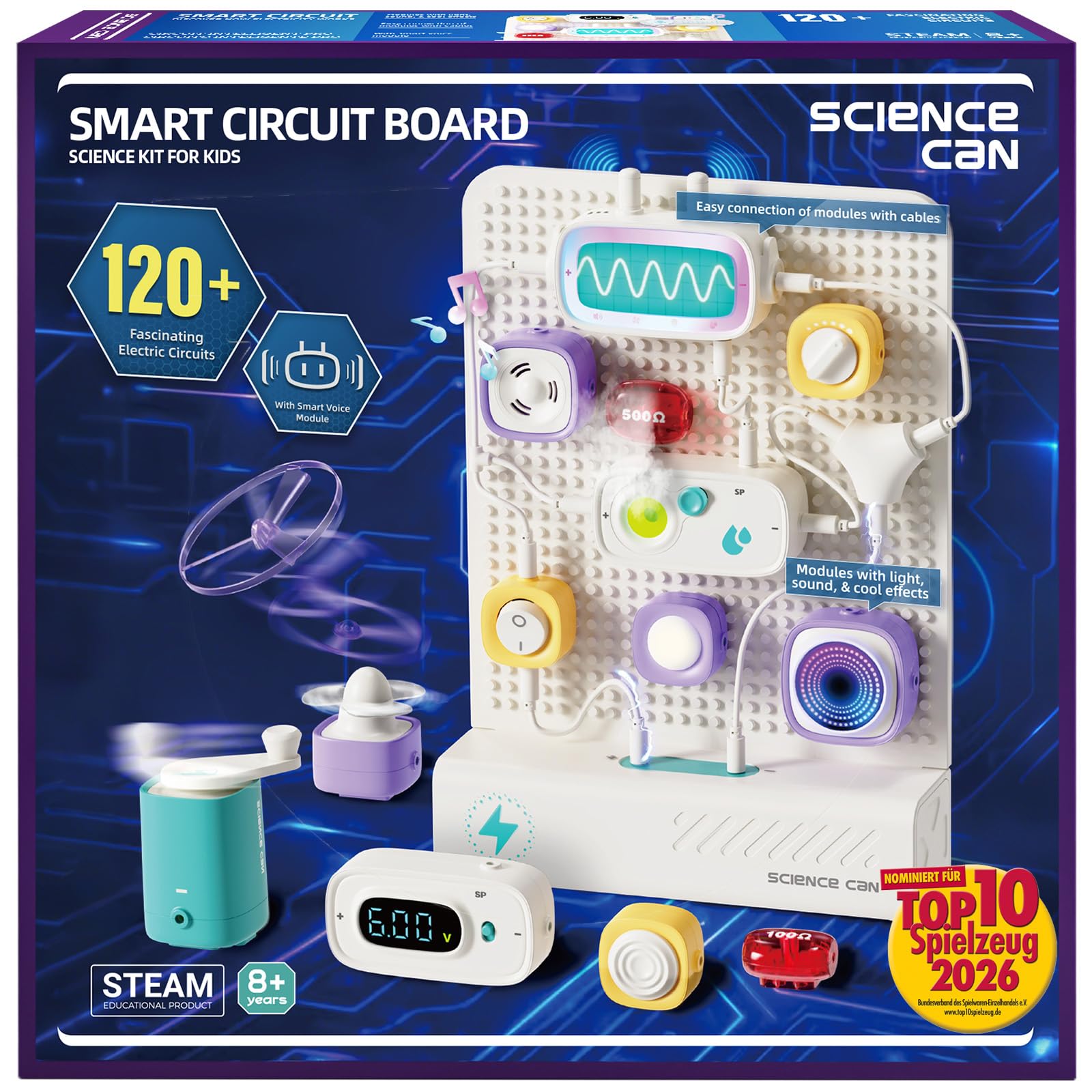 Science Can STEM Toys for Ages 8 13 Circuit Board for Kids w