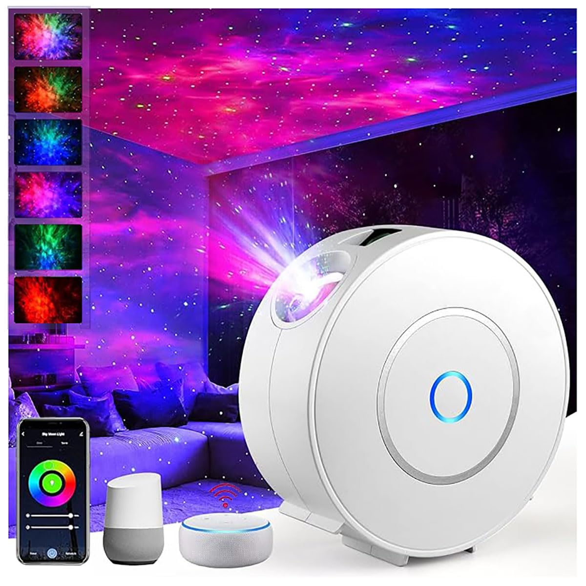 Star Projector Smart APP Voice Control Galaxy lamp