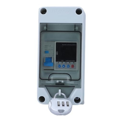 Smart WiFi Circuit Breaker 63A Leakage Protection Meter Box
