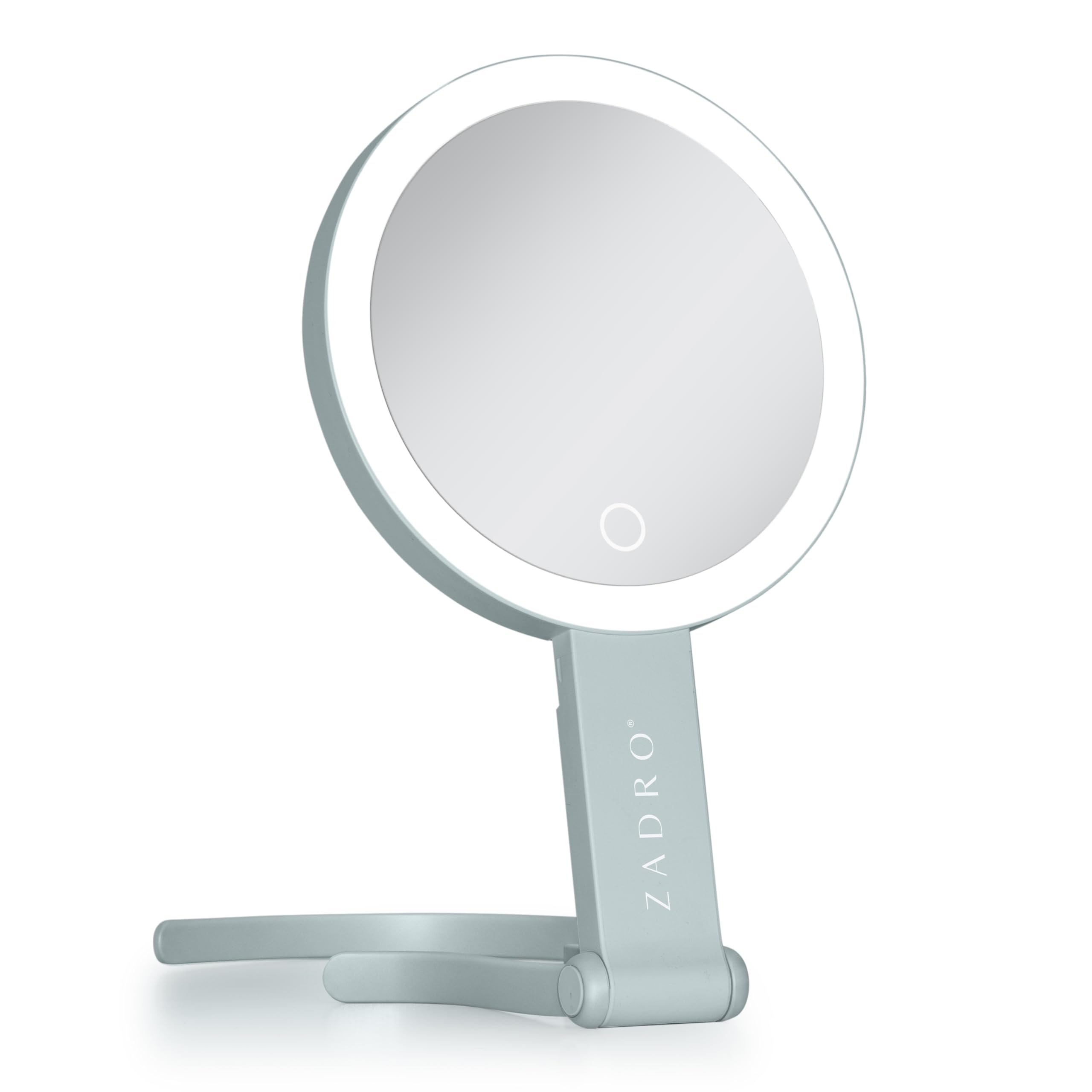 ZADRO LED Lighted Makeup Mirror 2 Sided 1X 10X Magnification