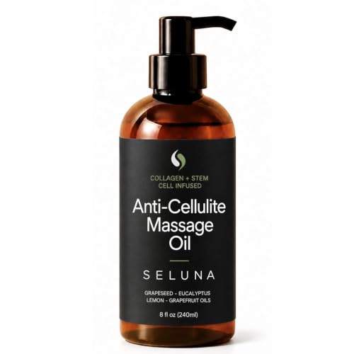Seluna Body Massage Oil with Grapeseed Eucalyptus Lemon