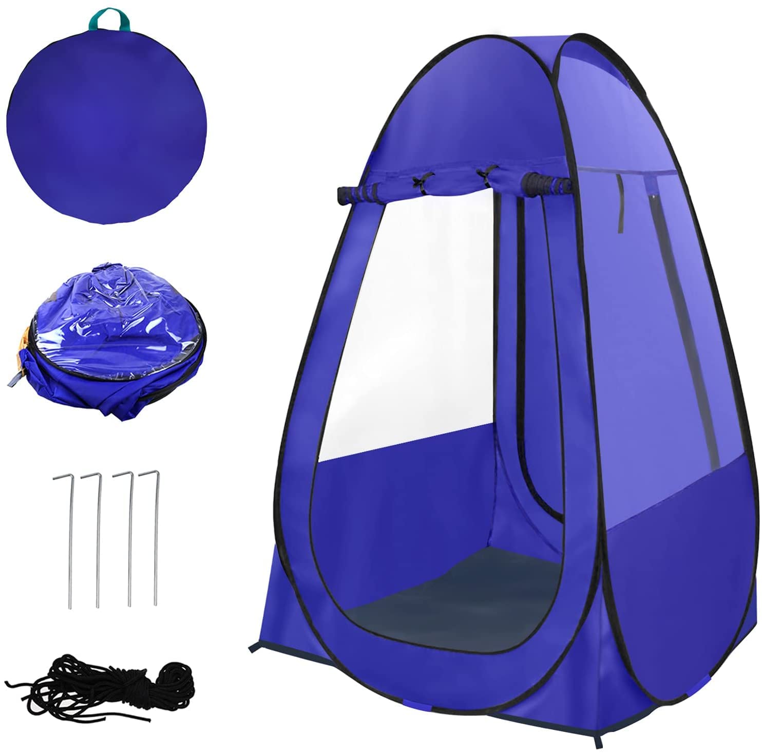 Pop Up Tent Clear Outdoor Tents Sports Fishing Rainproof and