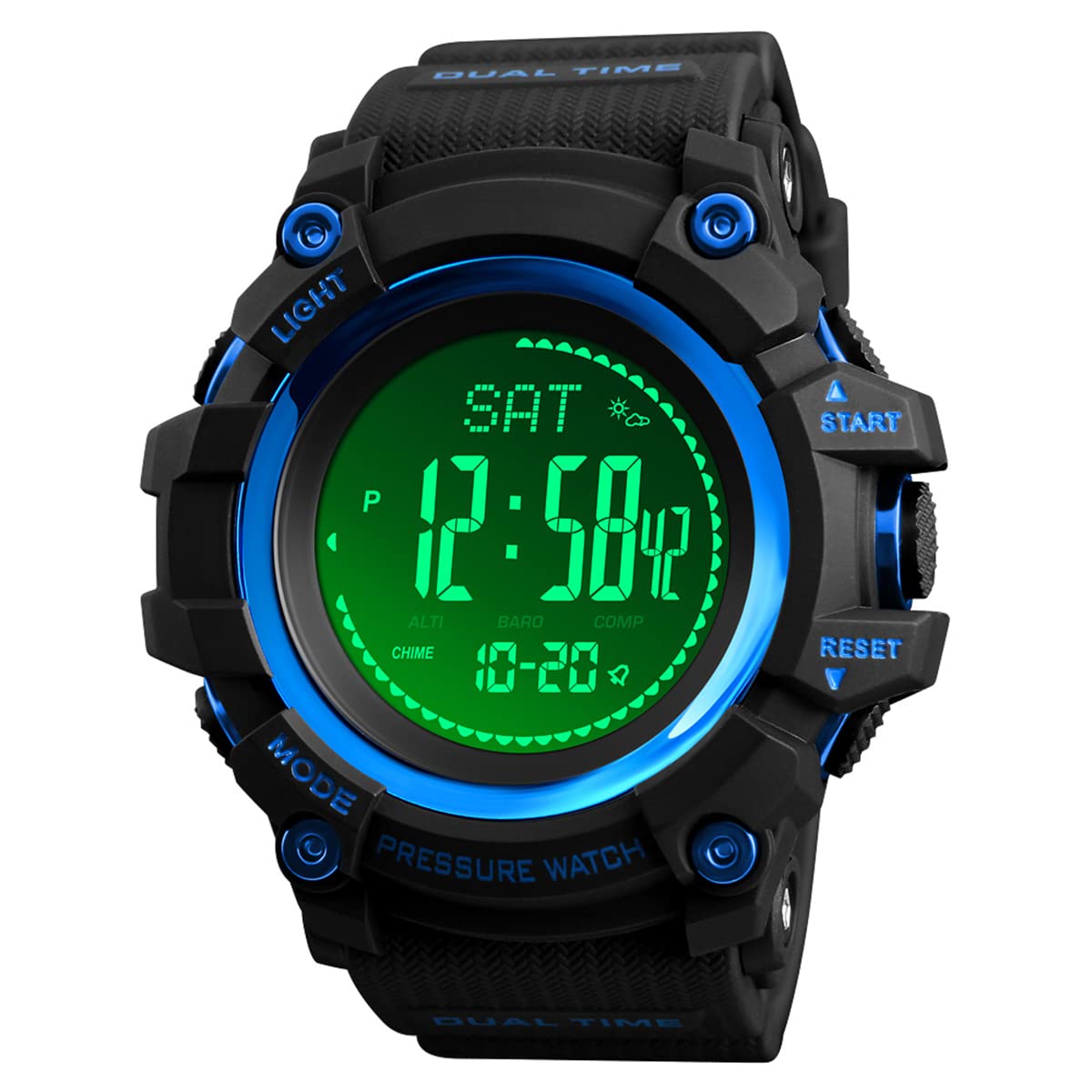 Watch Compass Altimeter Barometer Thermometer Temperature