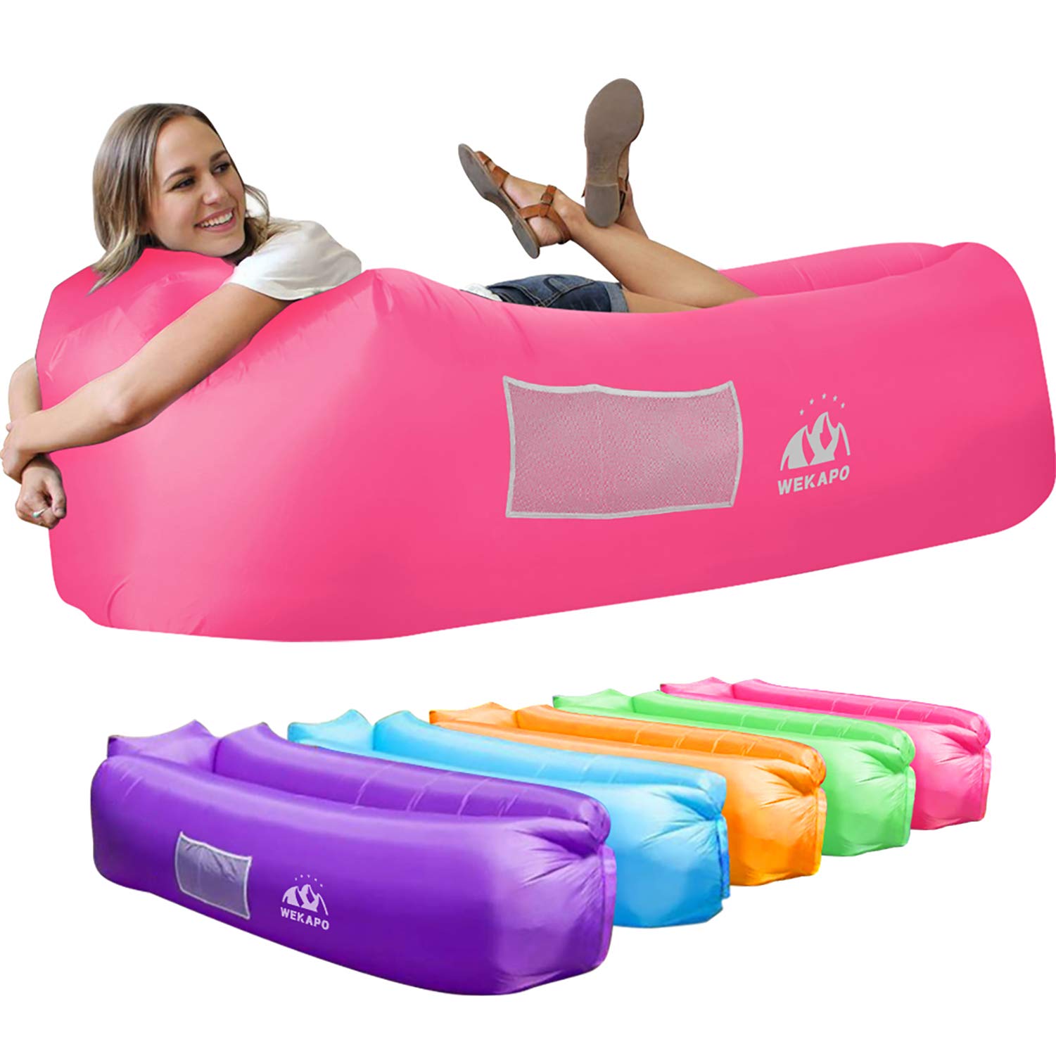WEKAPO Inflatable Couch Air Lounger Chair