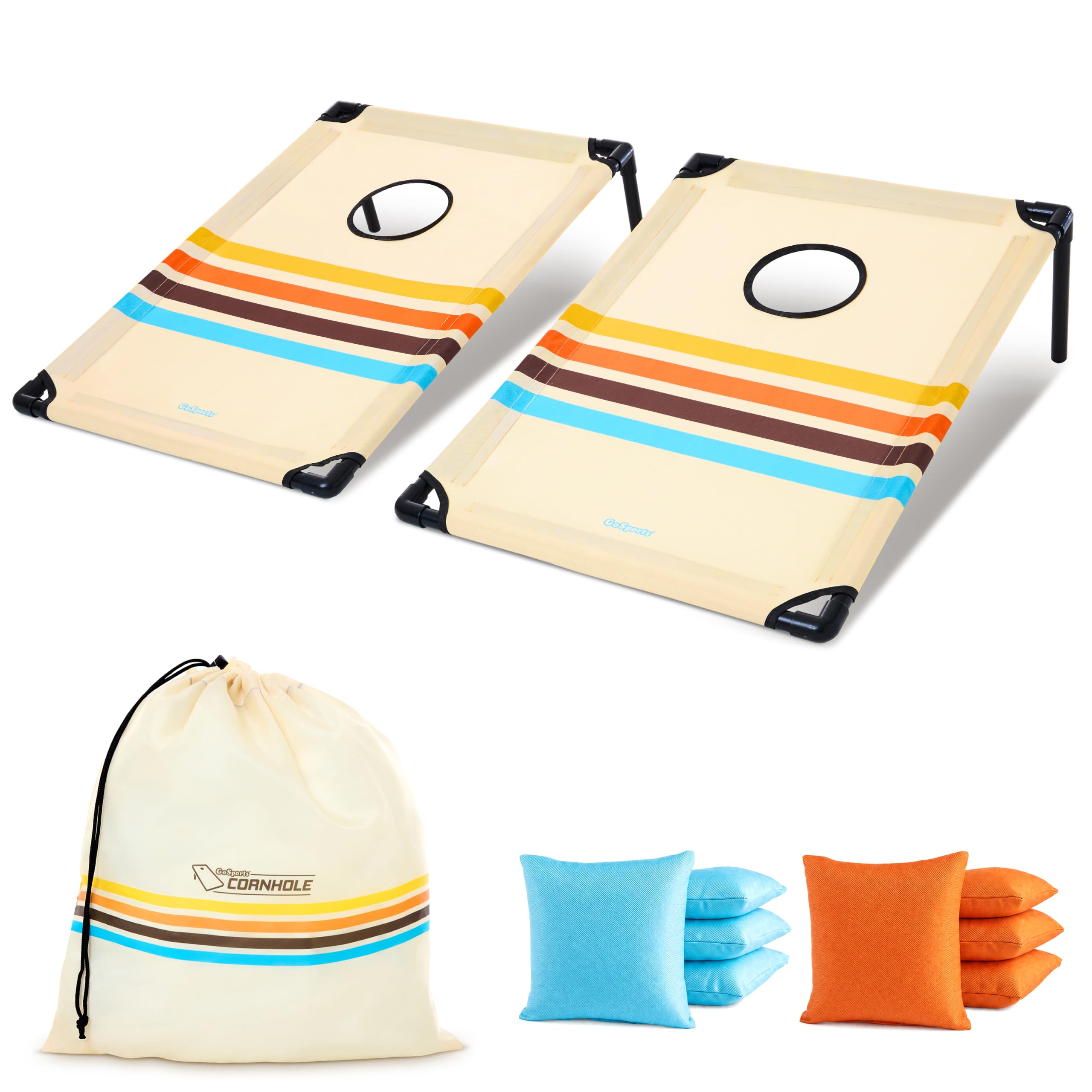 GoSports Portable Cornhole Set with Carry Case