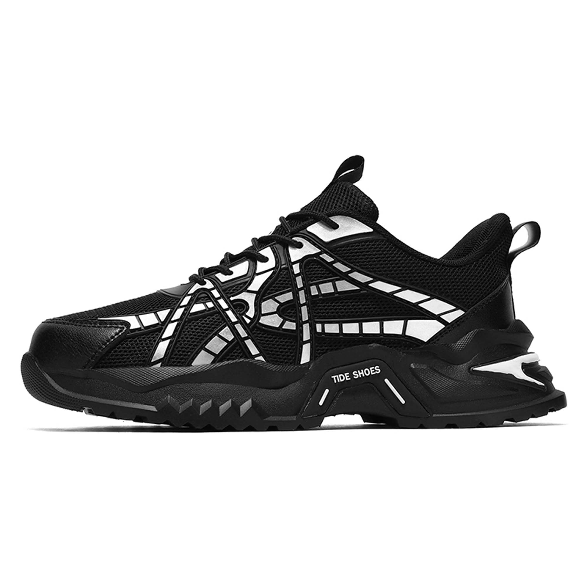 Men s Fashionable Running Hot Sports Tri Color Board Simple