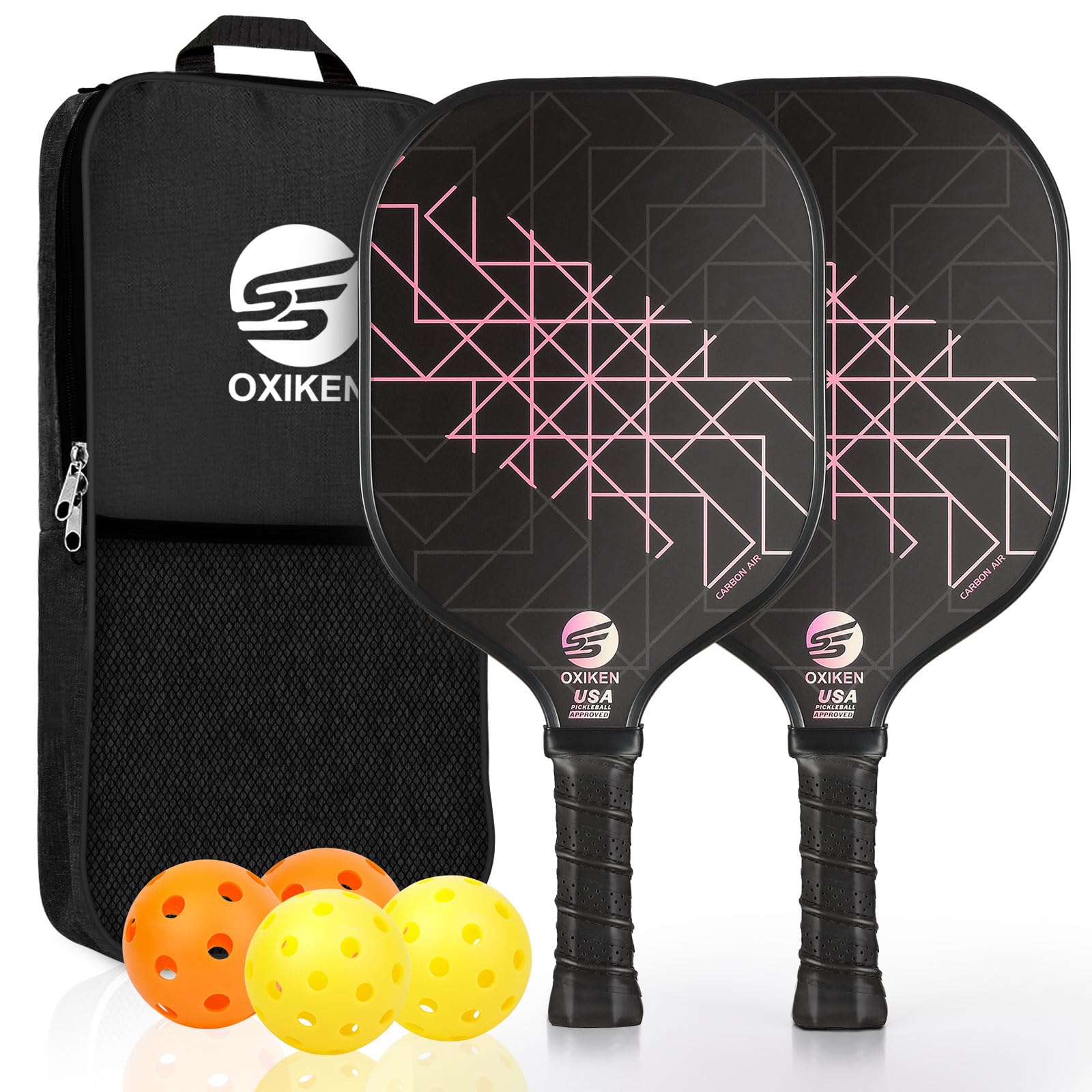 Pickleball Paddles Set of 2 USAPA Approved Pickleball Set